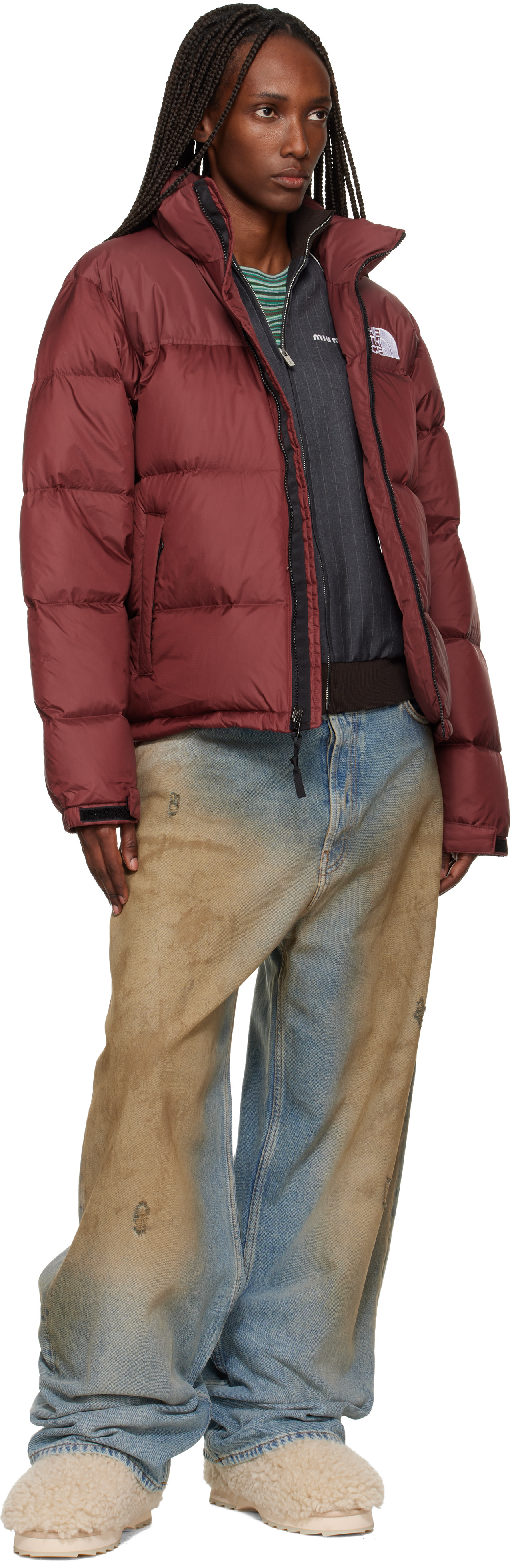 The North Face: レッド 1996 レトロ ヌプシ ダウンジャケット 