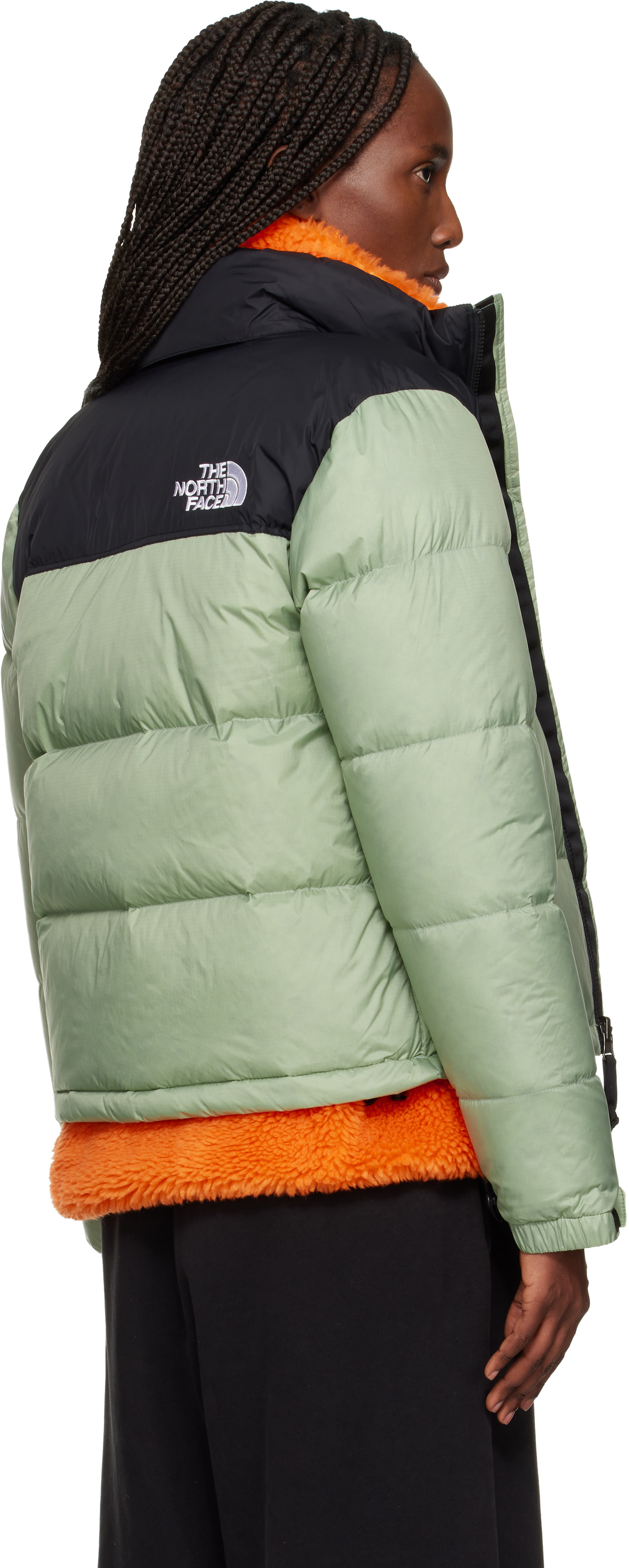 Green from GardenTHE NORTH FACE ダウン The North Face: Green 1996 Retro Nuptse Down Jacket | SSENSE