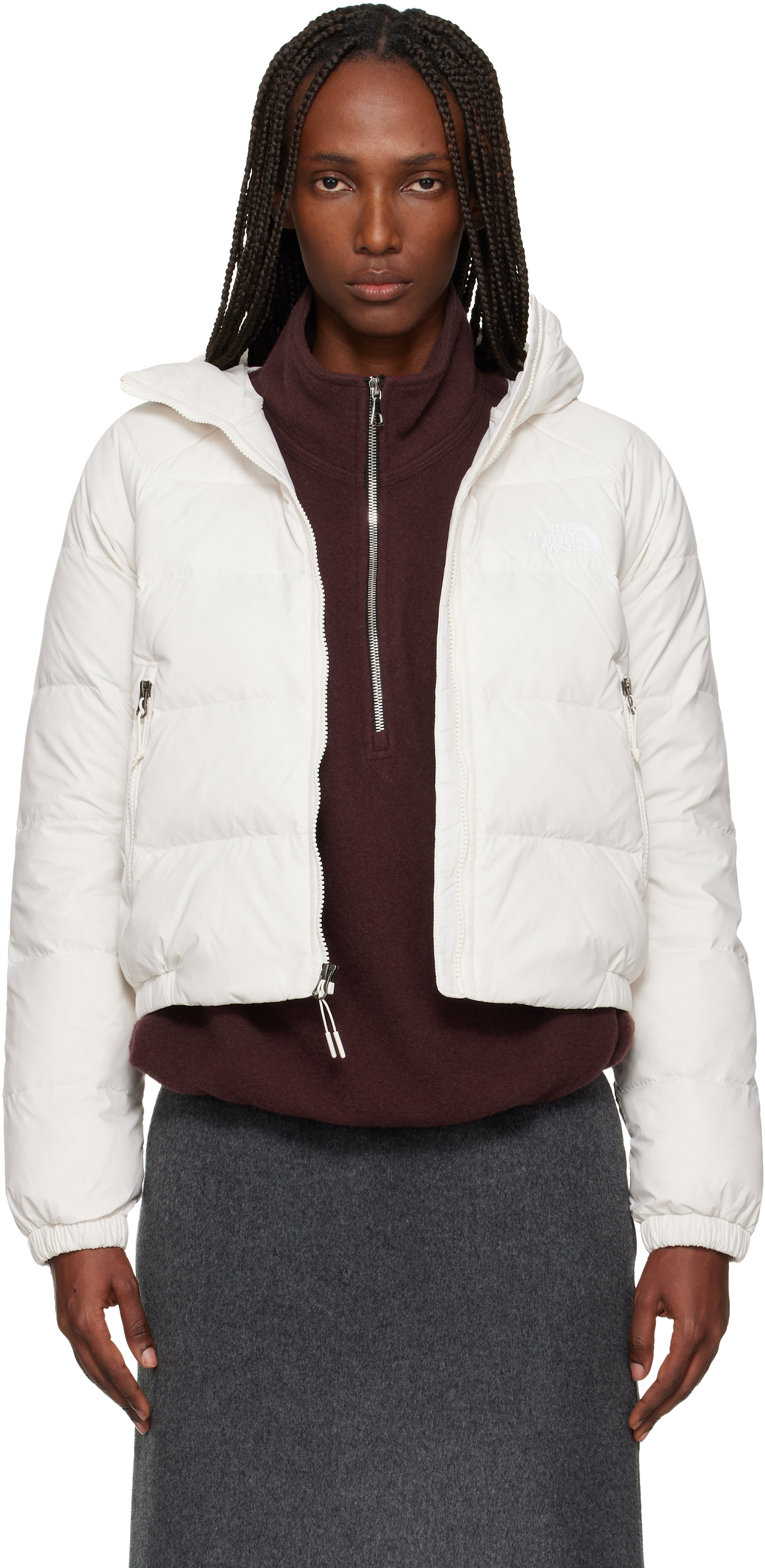 The North Face: Off-White Hydrenalite Down Jacket | SSENSE