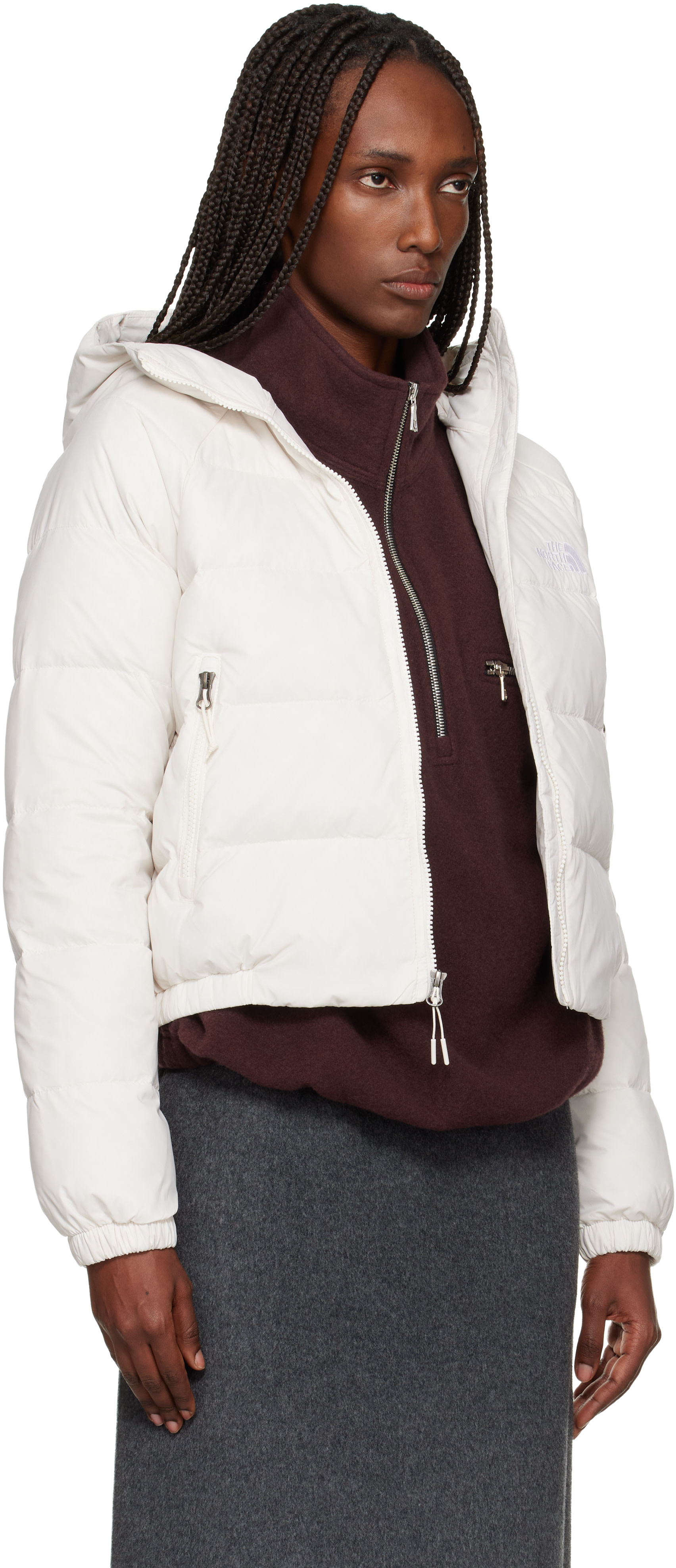 The North Face: Off-White Hydrenalite Down Jacket | SSENSE