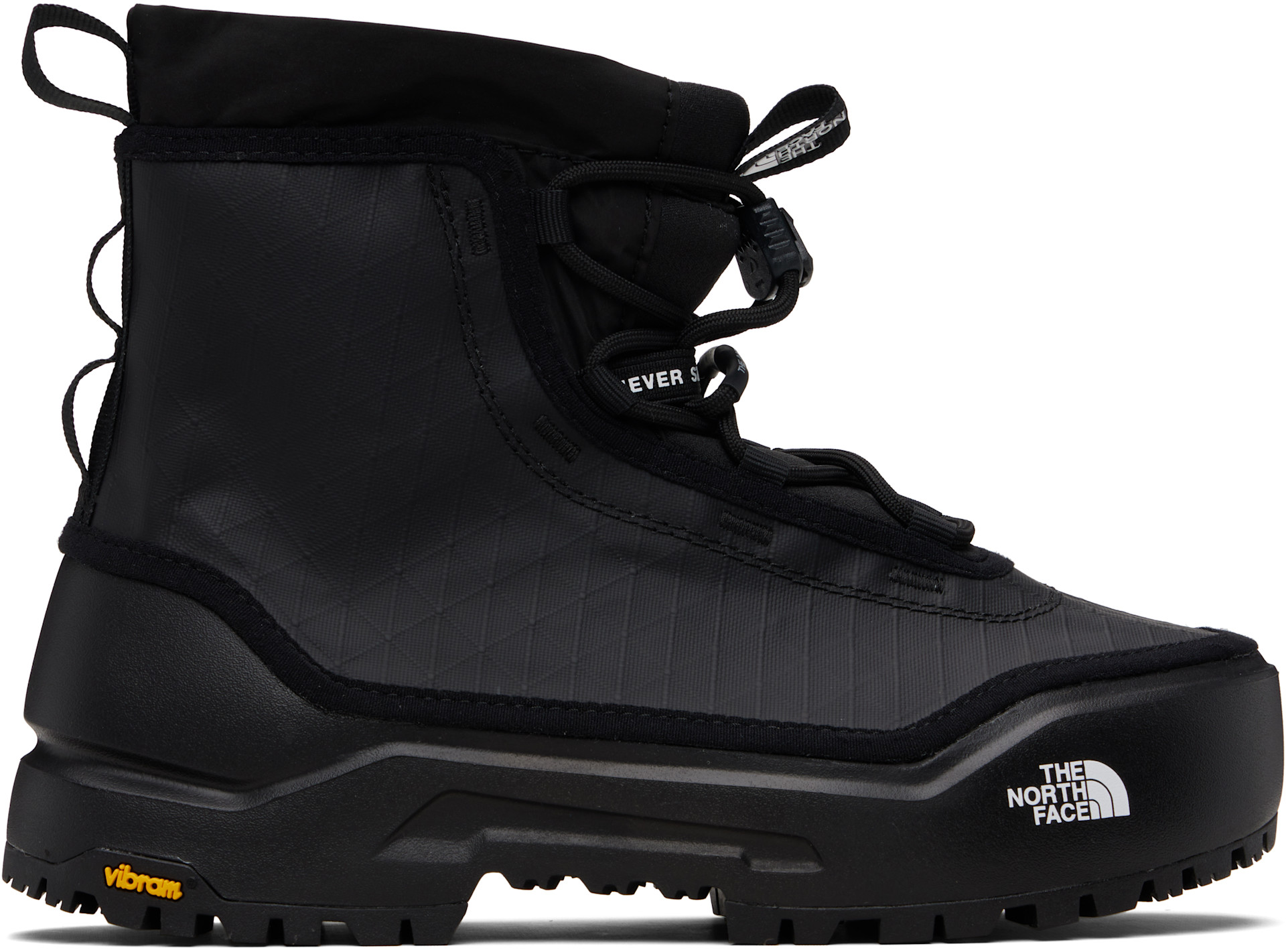 The North Face: Black Base Camp 100 Waterproof Boots | SSENSE