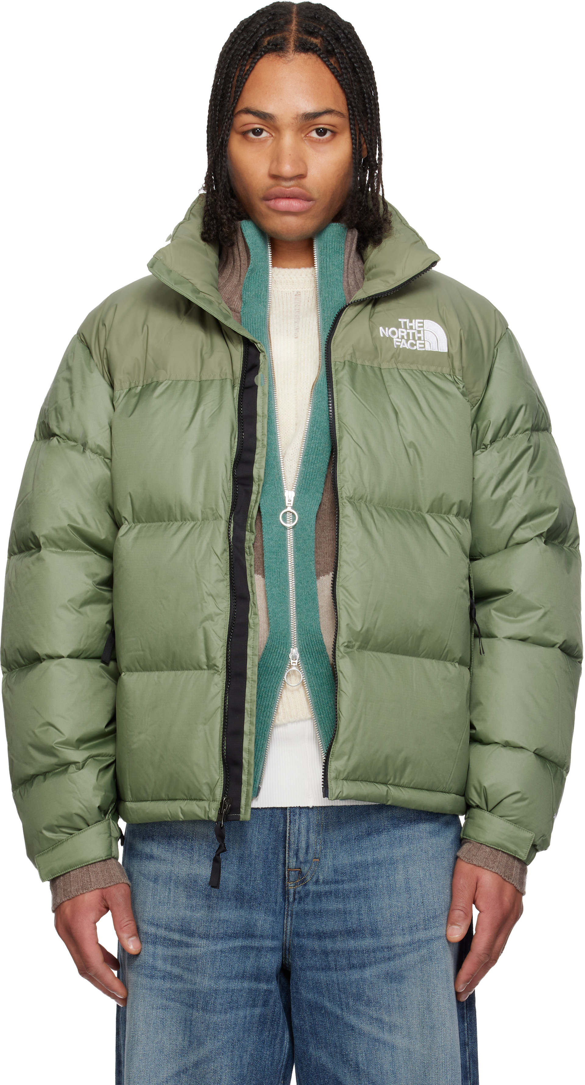 The North Face: グリーン 1996 レトロ ヌプシ ダウンジャケット
