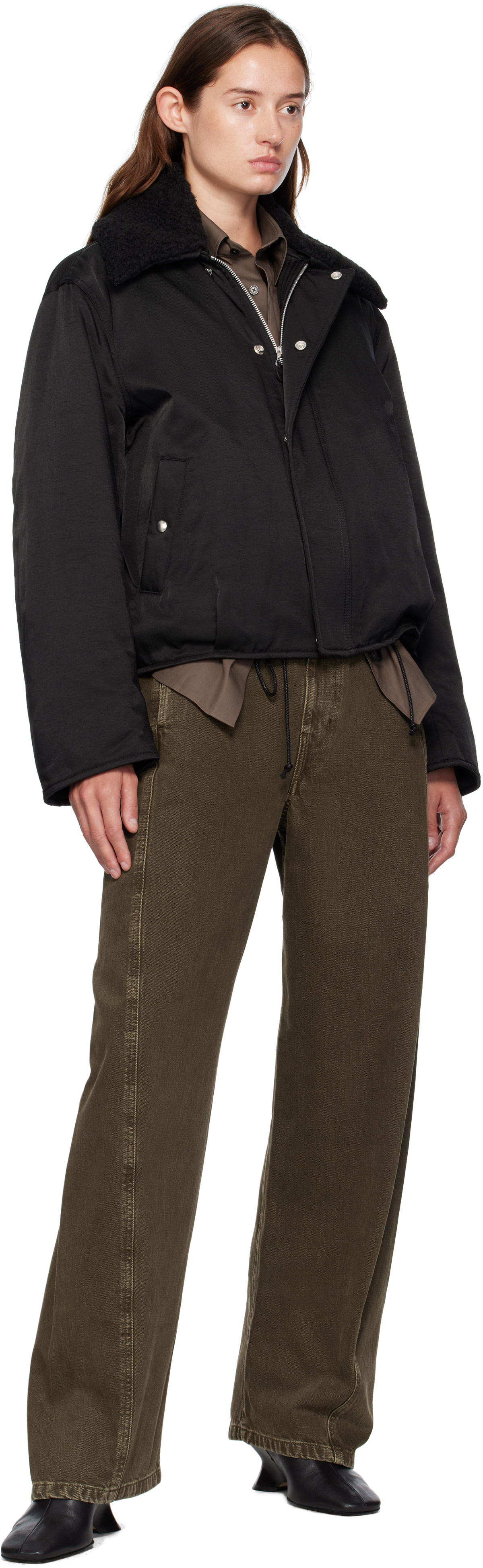OUR LEGACY: Black Ace Bomber Jacket | SSENSE Spain