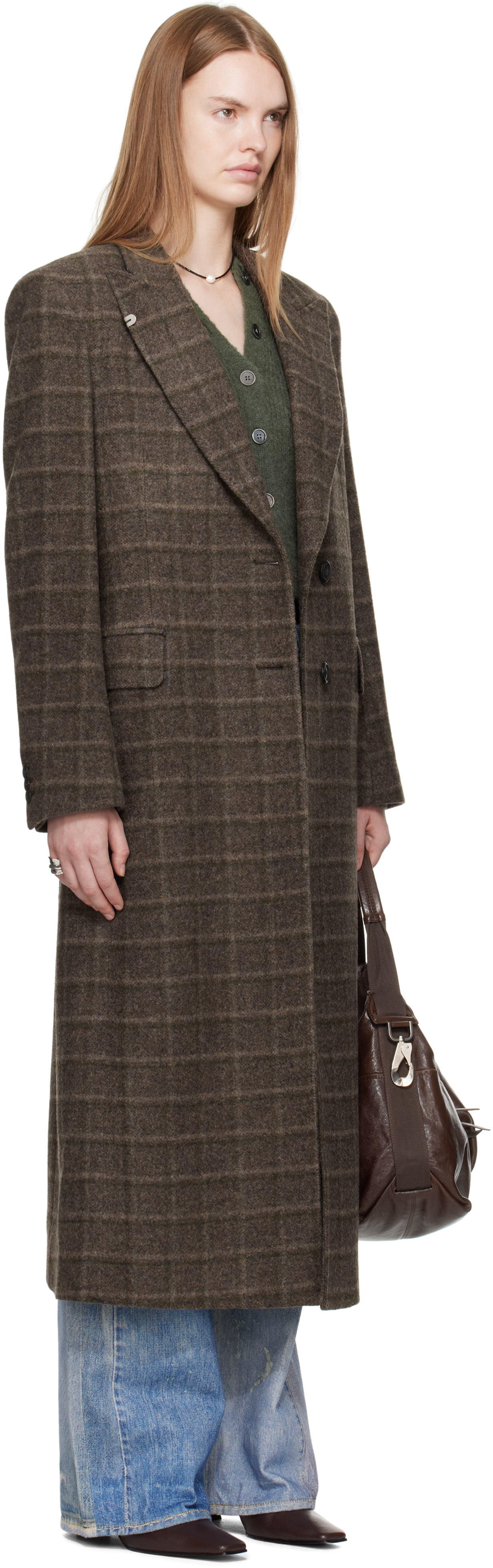 OUR LEGACY: Brown Manta Coat | SSENSE
