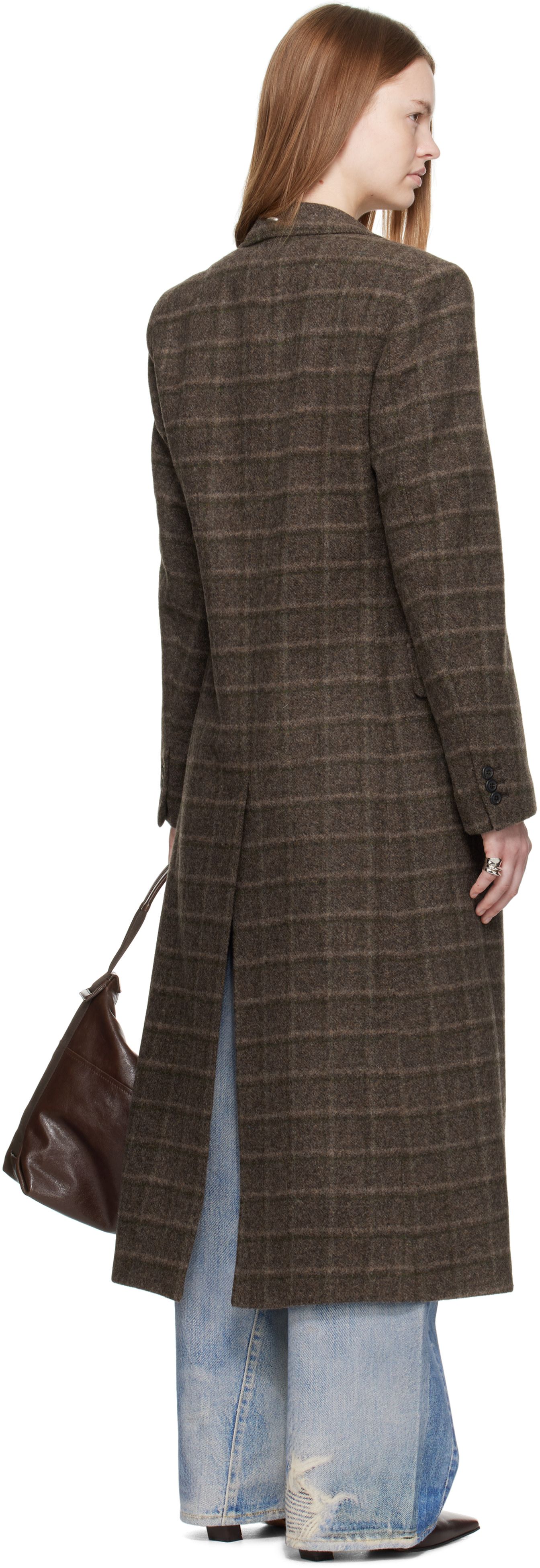 OUR LEGACY: Brown Manta Coat | SSENSE