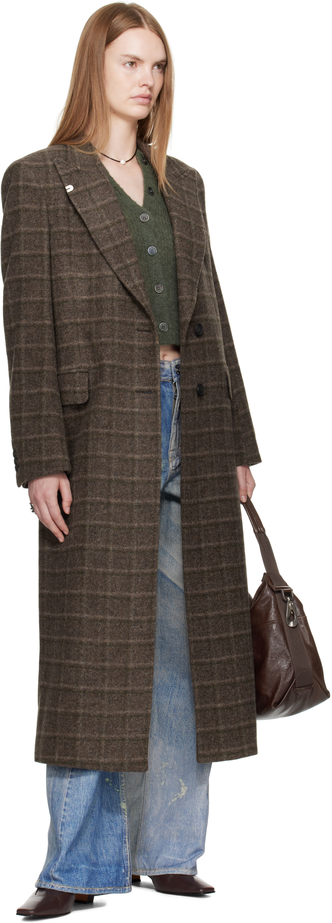 ジャケット・アウター our legacy wool coat 22AW OUR LEGACY: Brown Manta Coat | SSENSE