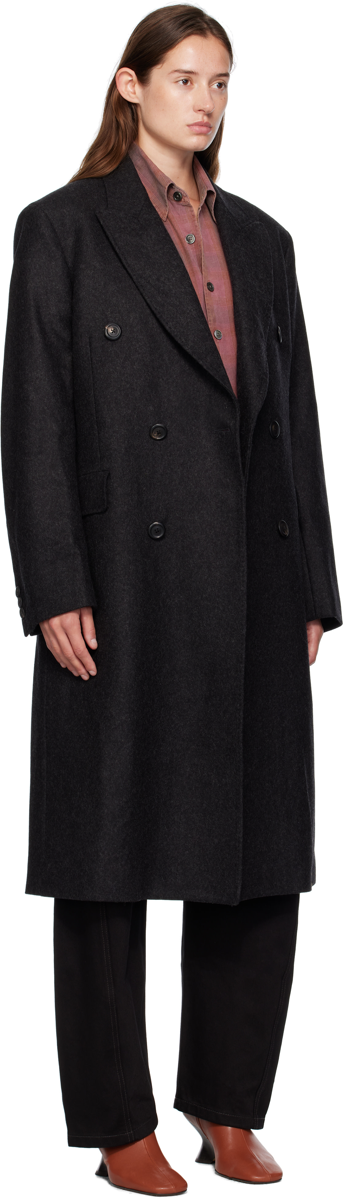 OUR LEGACY: Gray Whale Coat | SSENSE