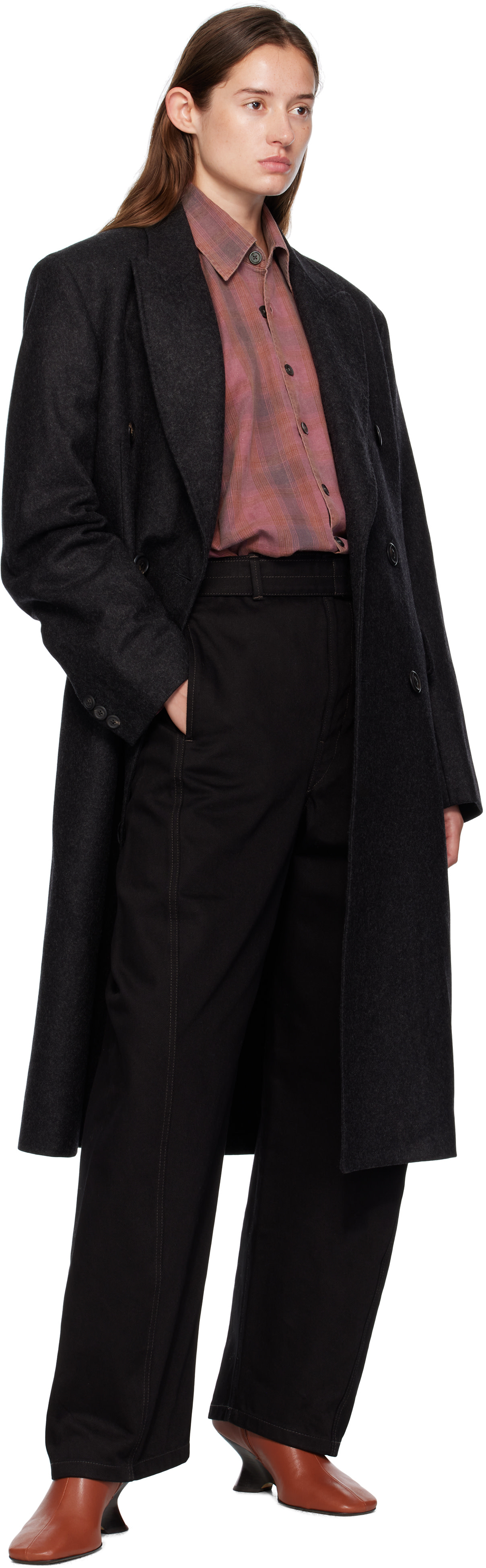 OUR LEGACY: Gray Whale Coat | SSENSE