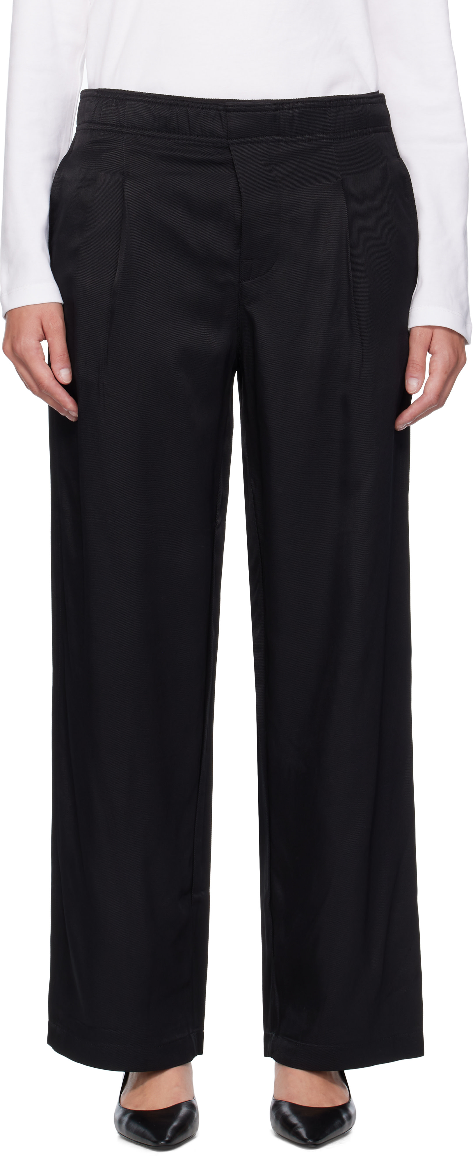 OUR LEGACY - Pantalon Robe noir