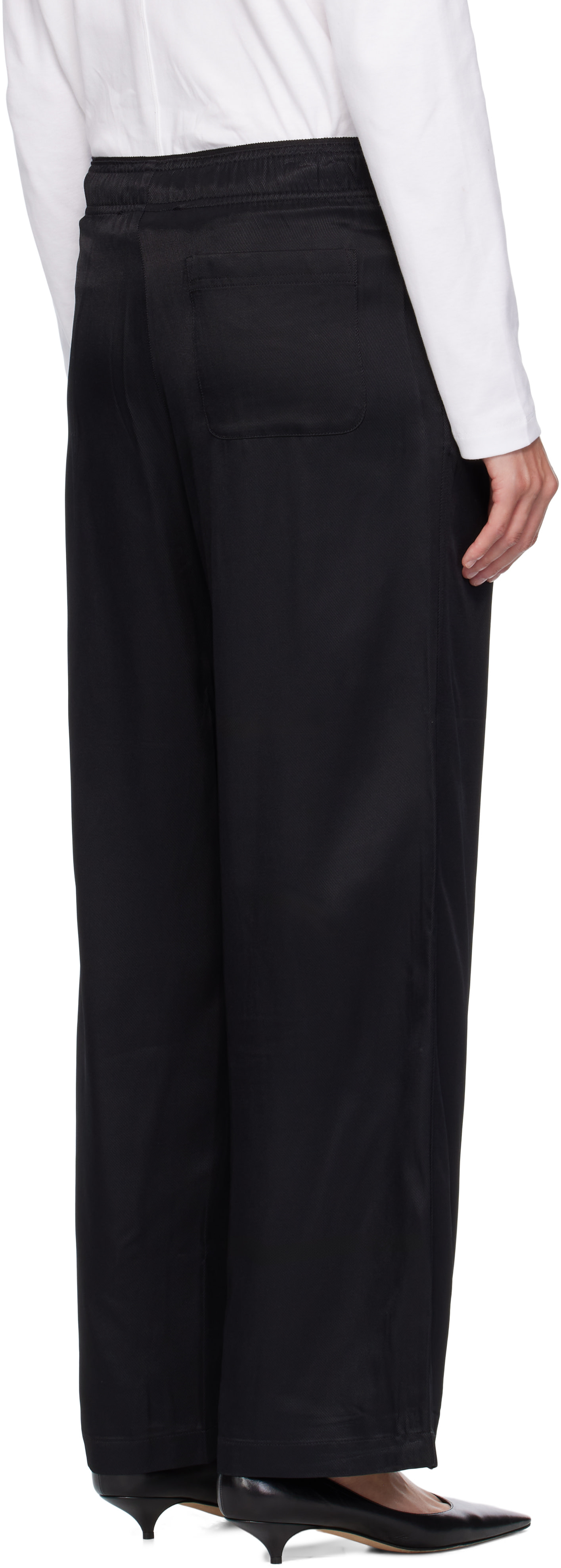 OUR LEGACY - Pantalon Robe noir