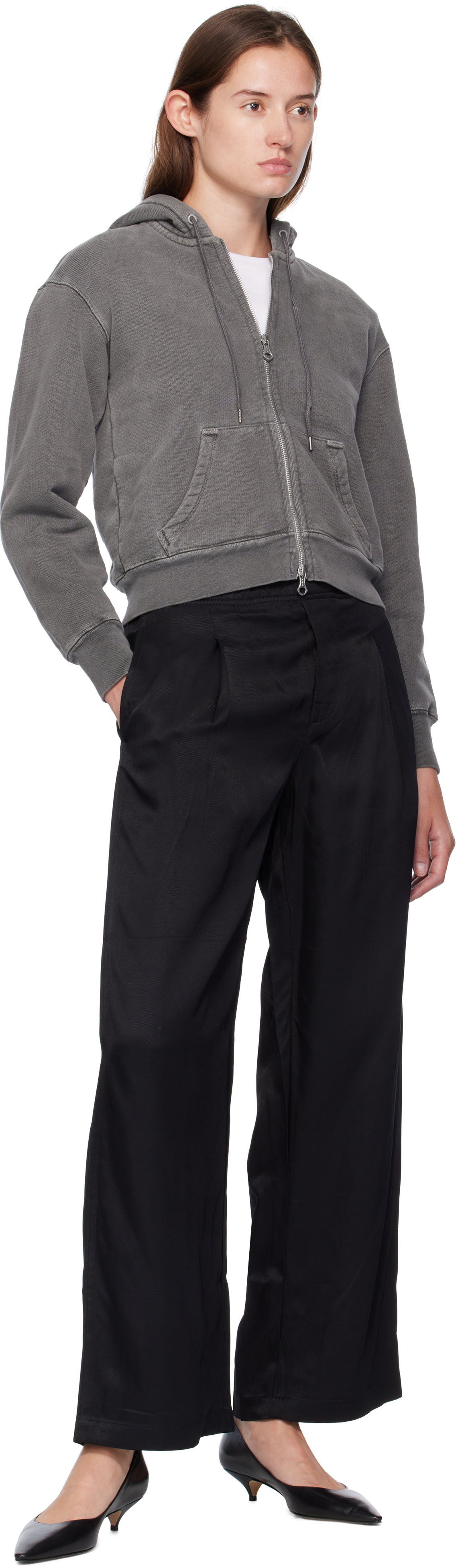 OUR LEGACY - Pantalon Robe noir