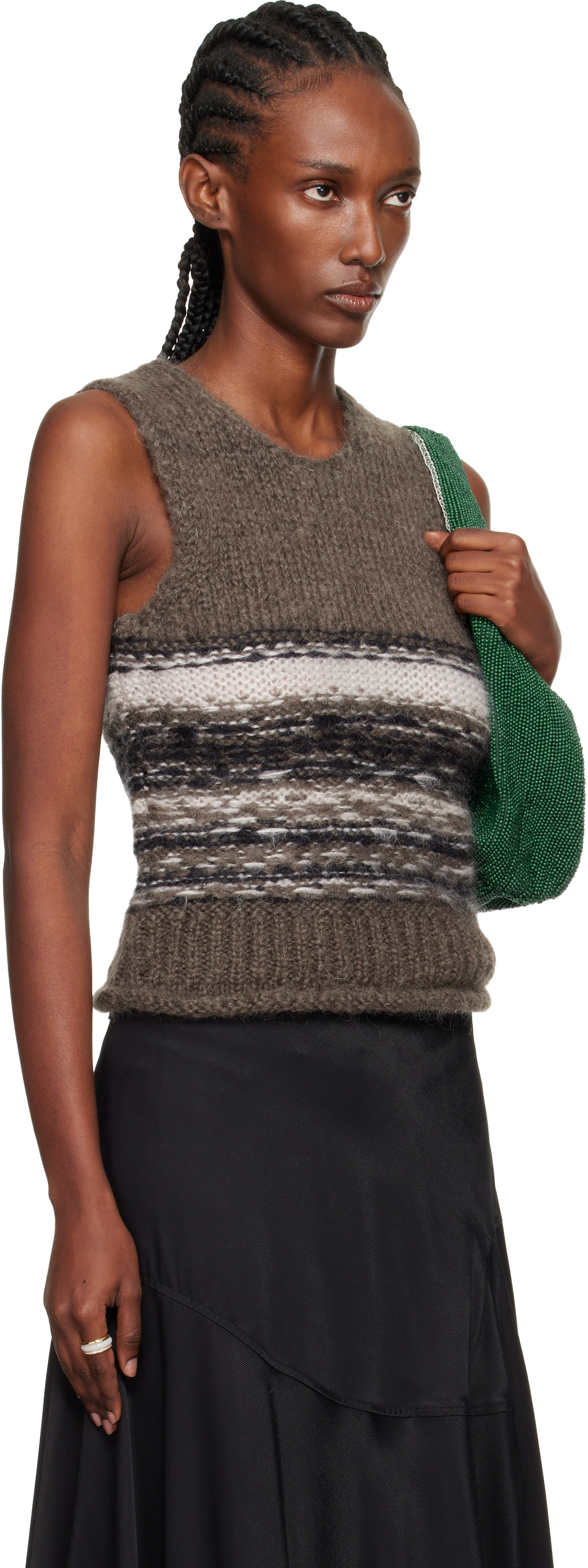 OUR LEGACY / アワーレガシー | 2024SS | TOUGH VEST コットン レースアップ ベスト | 34 | グレー | レディース Our Legacy（アワーレガシー）の「OUR LEGACY TOUGH VEST（ベスト