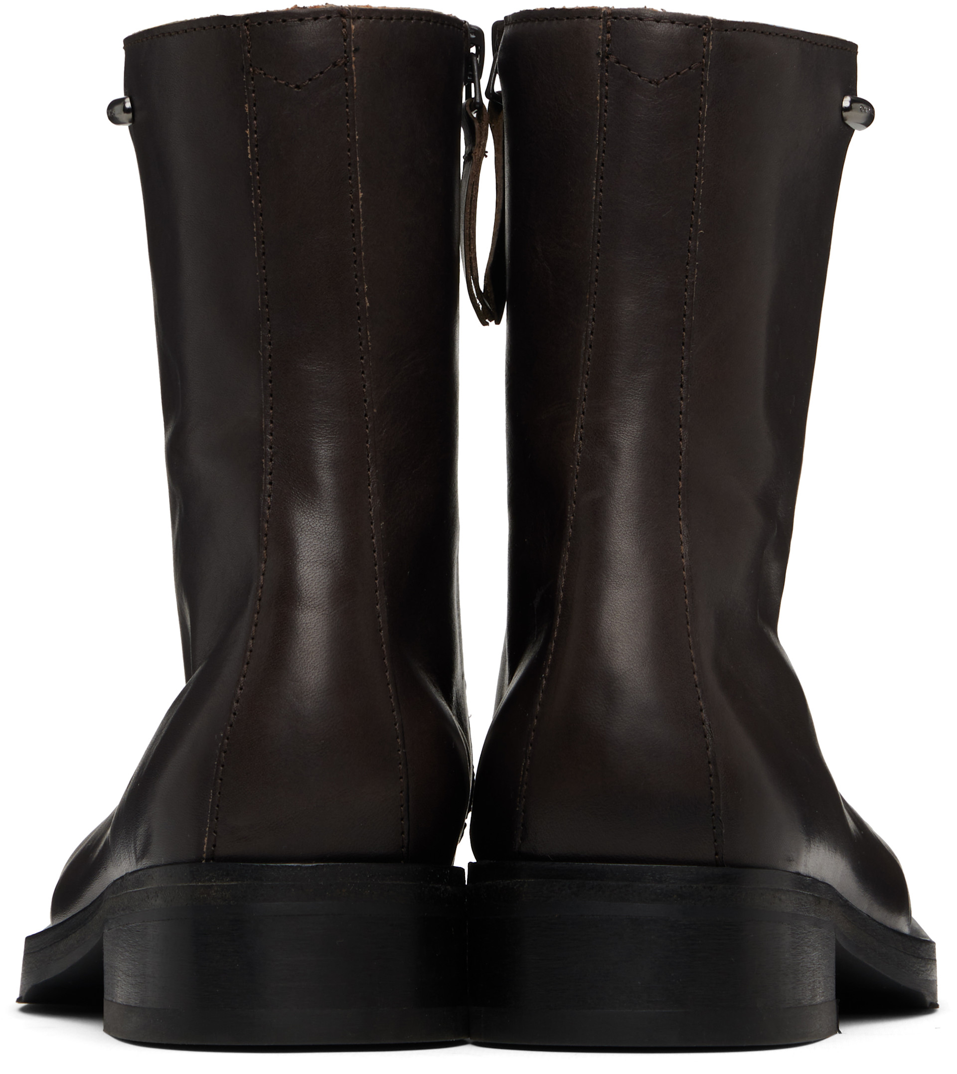 OUR LEGACY - Bottes Camion brunes
