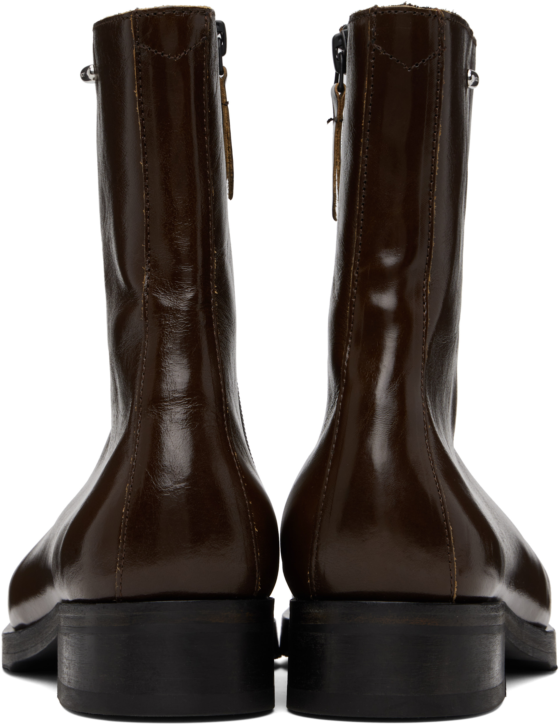 OUR LEGACY - Bottes Camion brunes