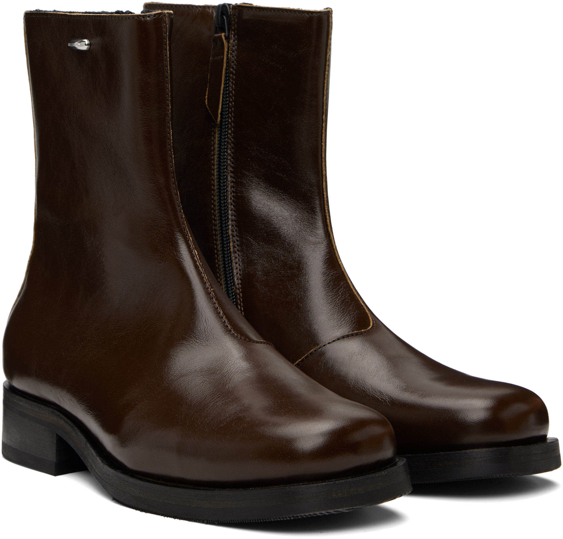 OUR LEGACY: Brown Camion Boots | SSENSE