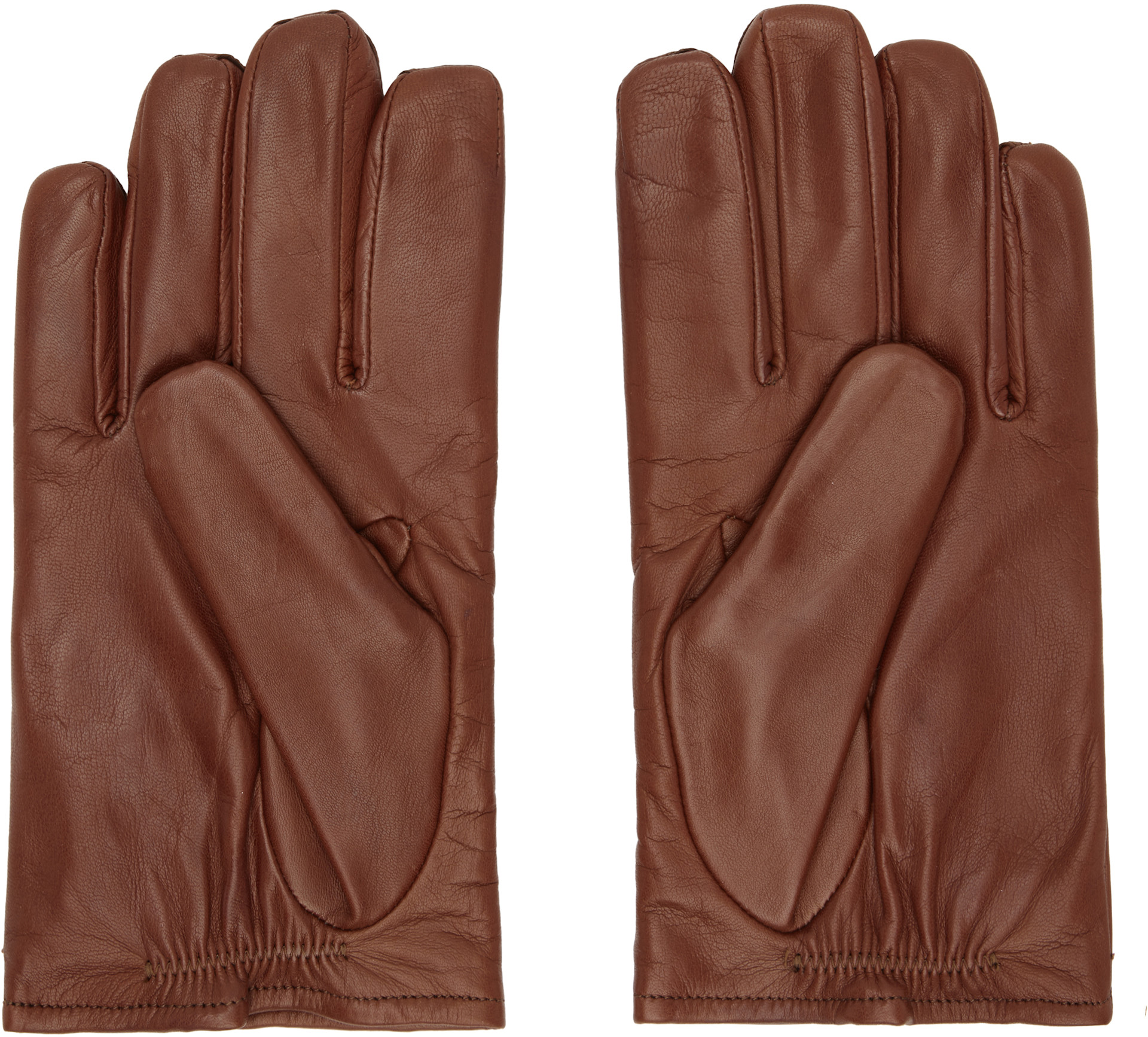 OUR LEGACY 24AW HIS GLOVES レザー　BROWNサイズM OUR LEGACY: Brown His Gloves | SSENSE