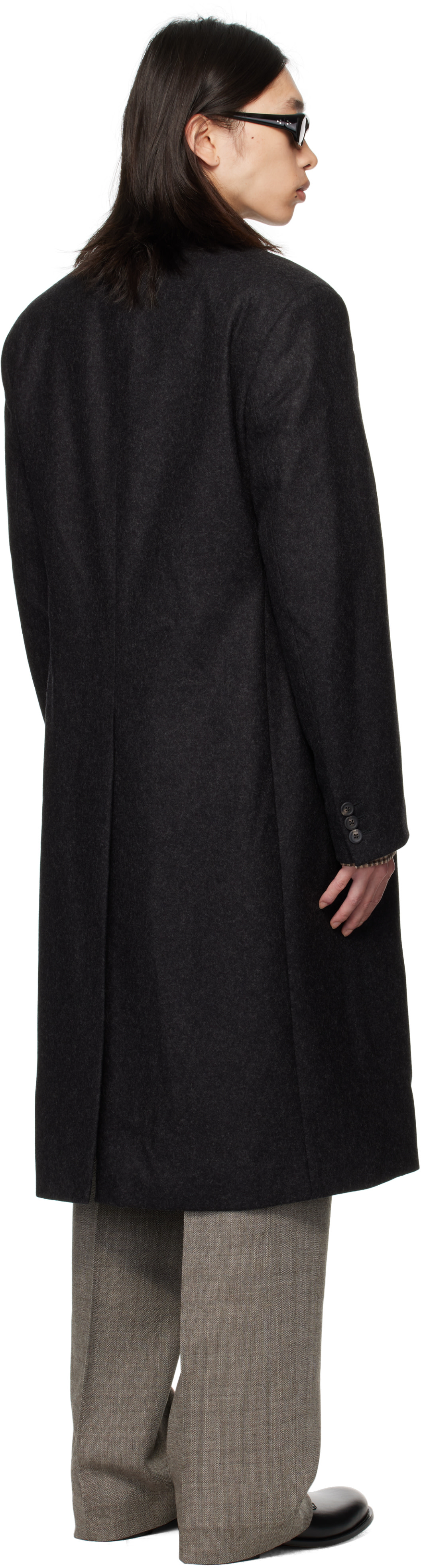 OUR LEGACY: Gray Whale Coat | SSENSE