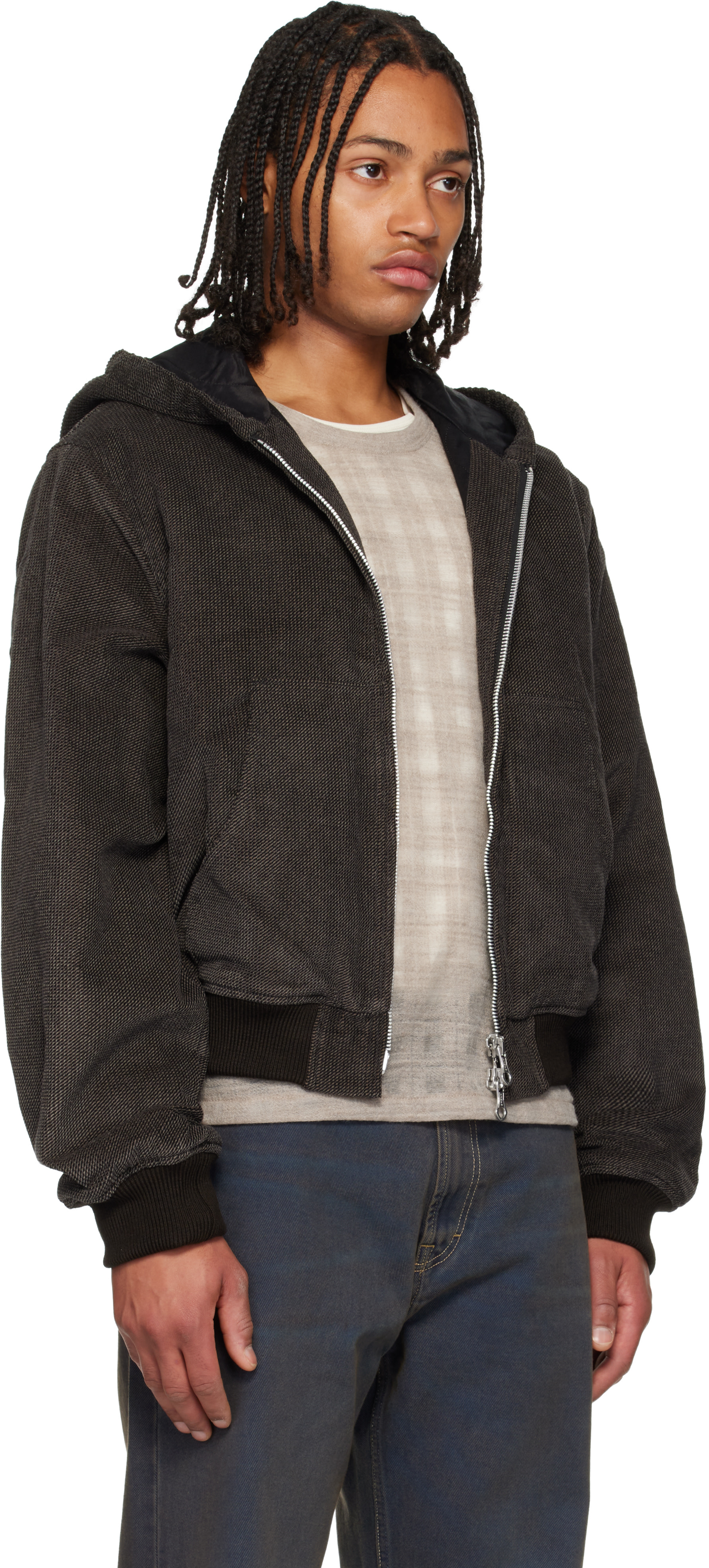 OUR LEGACY: Brown Bank Jacket | SSENSE