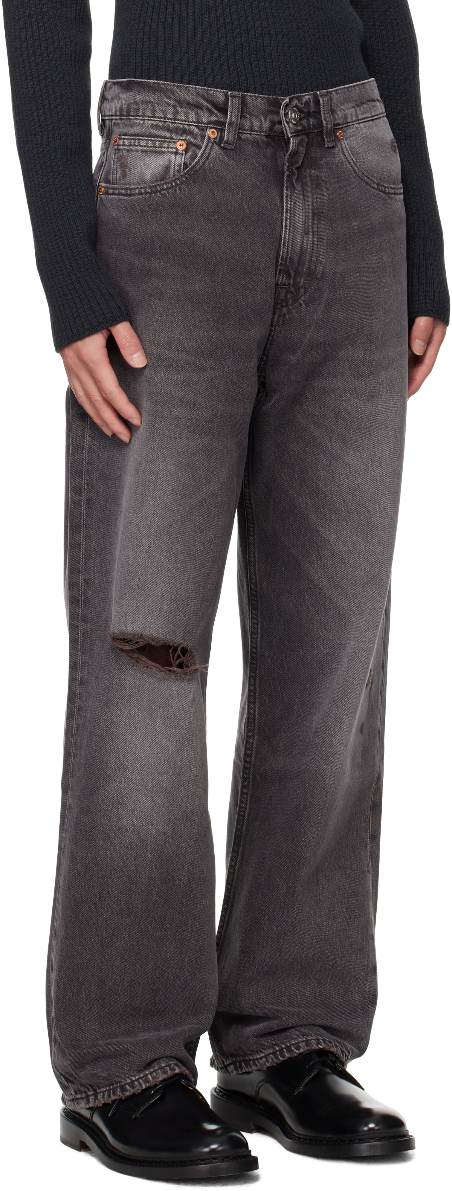 OUR LEGACY - Jean Third Cut gris