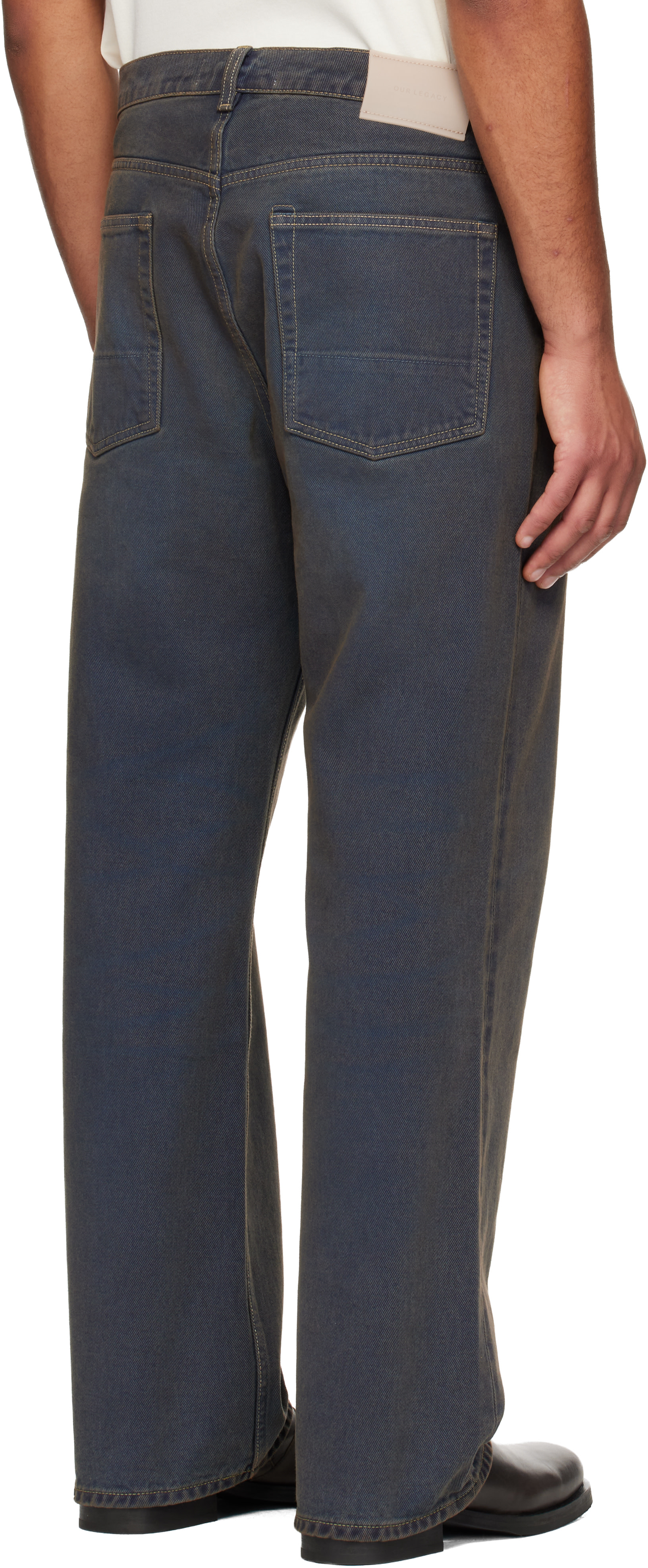 OUR LEGACY - Jean Third Cut bleu