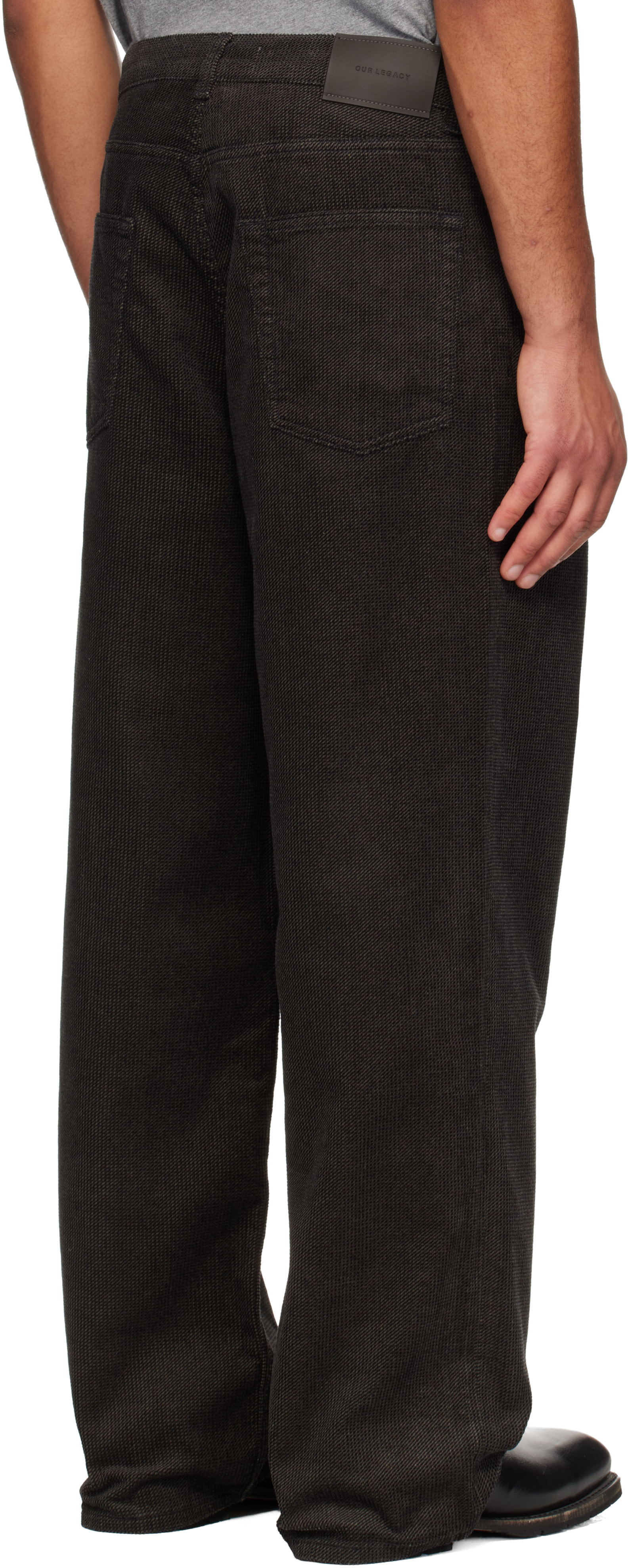 OUR LEGACY: Brown Vast Cut Trousers | SSENSE Canada