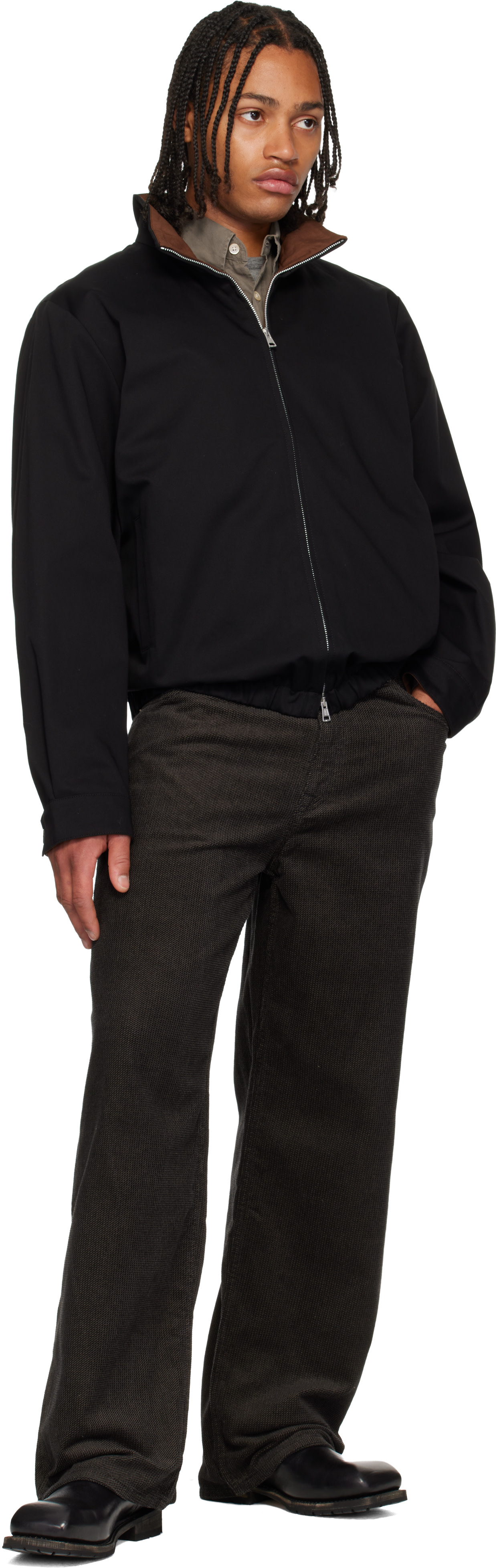 OUR LEGACY: Brown Vast Cut Trousers | SSENSE Canada