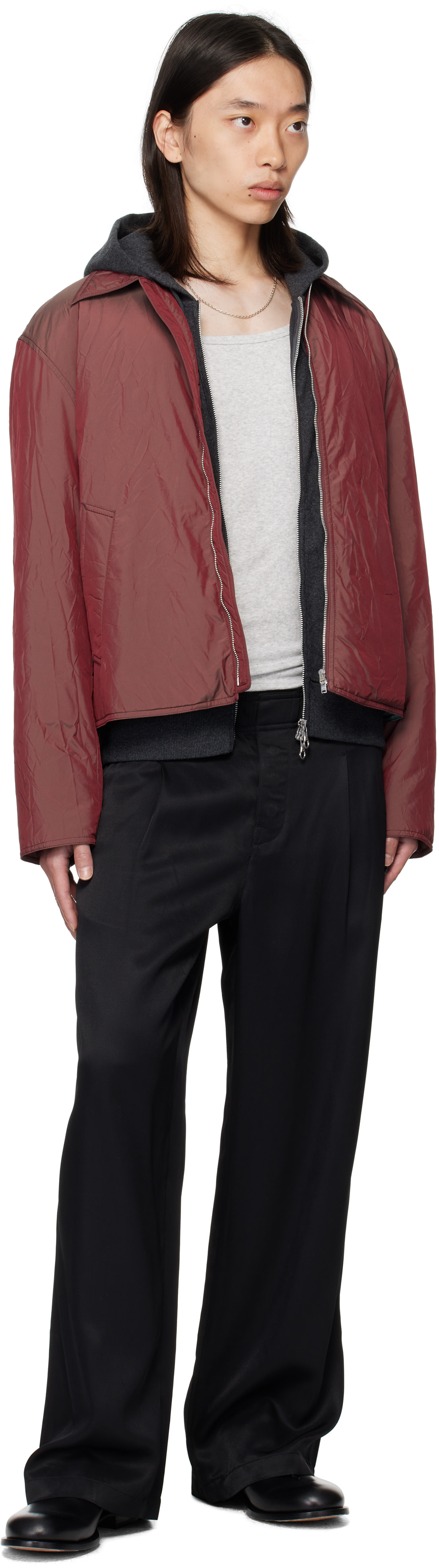 OUR LEGACY: ブラック Leisure トラウザーズ | SSENSE 日本