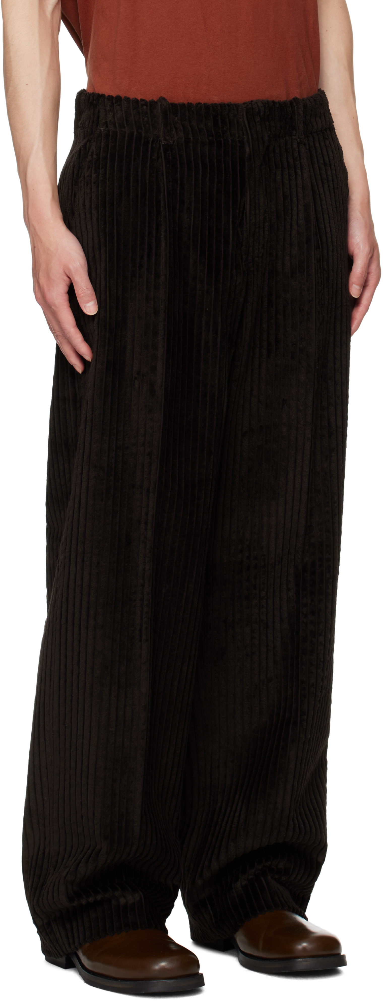パンツ OUR LEGACY 25AW BORROWED CHINO Mammoth Our Legacy - Our Legacy Borrowed Chino Profound Brown Mammoth Cord