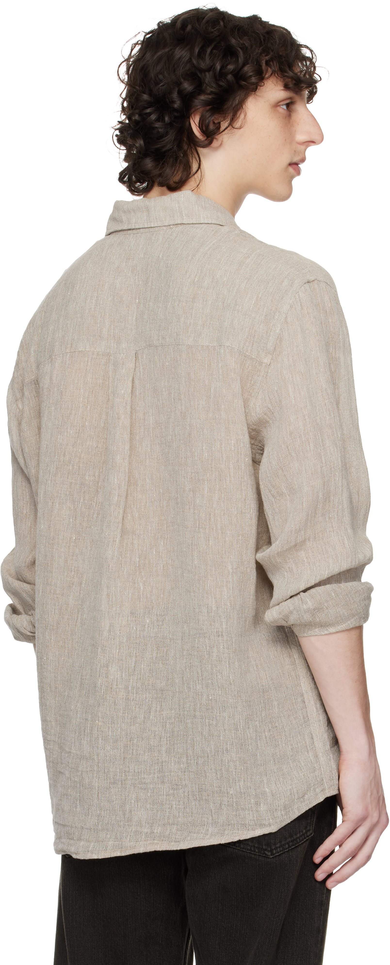 OUR LEGACY: Beige Above Shirt | SSENSE