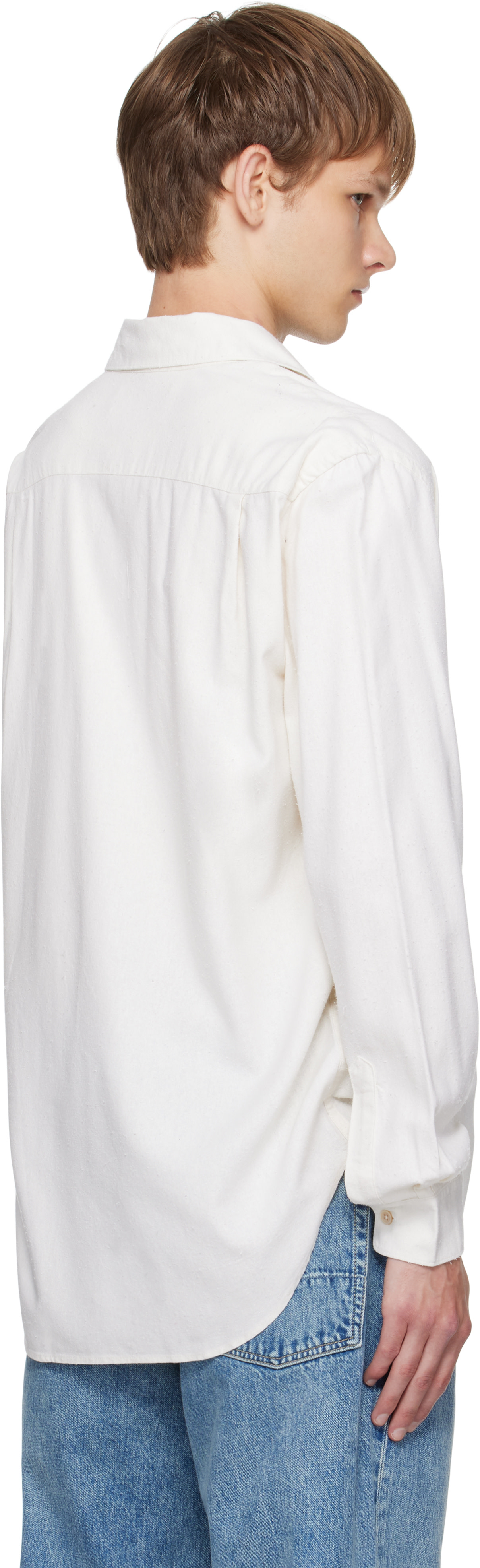 OUR LEGACY SHIRT シャツ ホワイト OUR LEGACY: White Classic Shirt | SSENSE