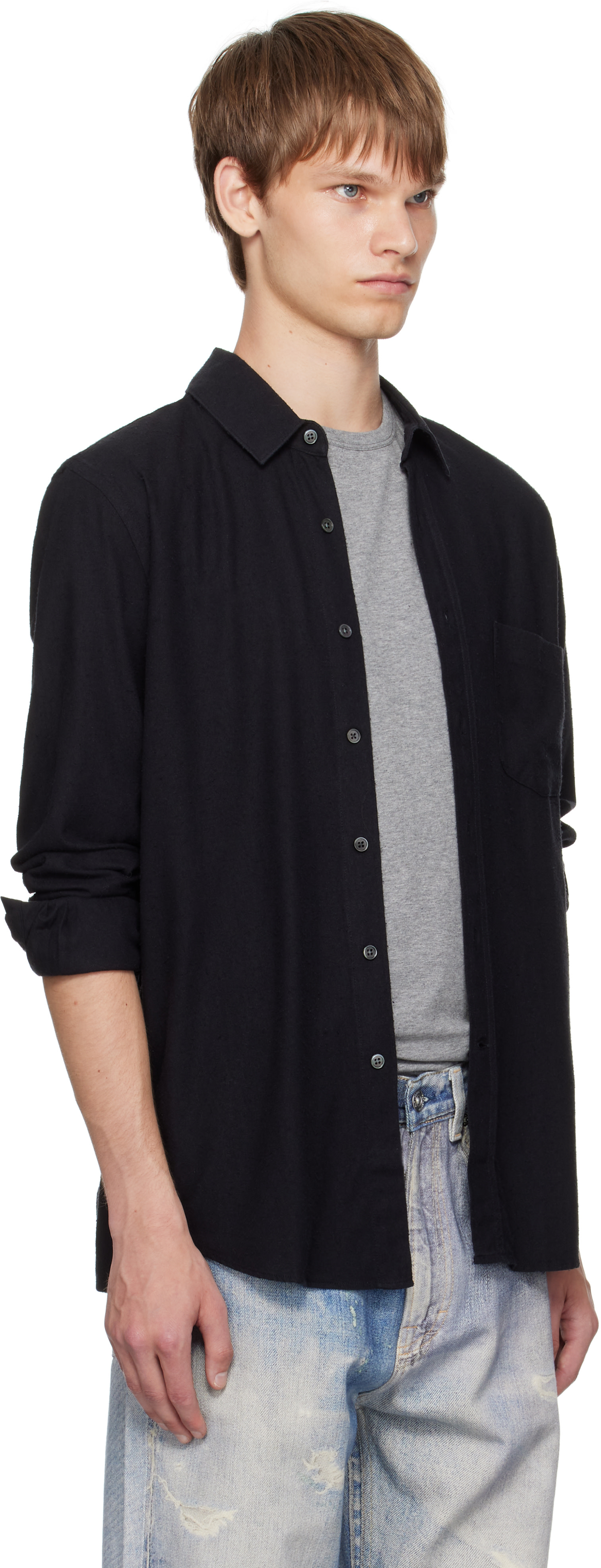 OUR LEGACY: Black Classic Shirt | SSENSE