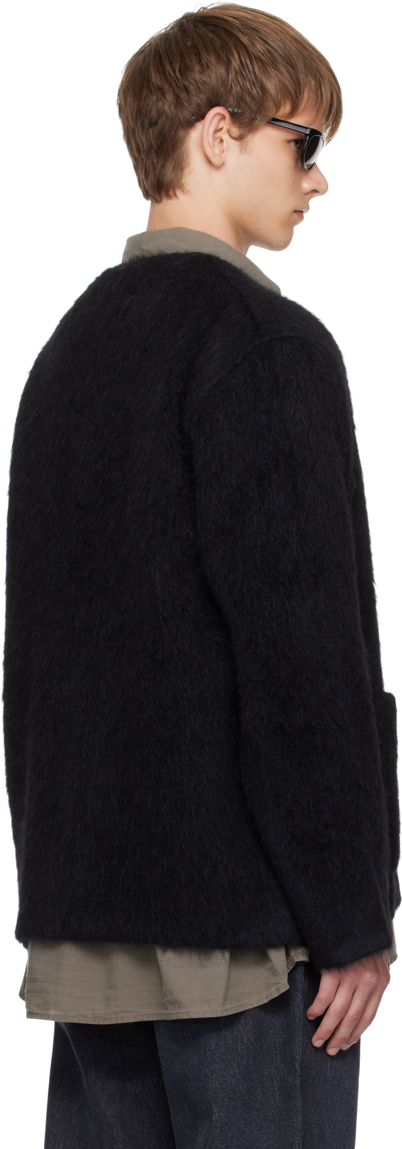 OUR LEGACY: Black Wool Cardigan | SSENSE
