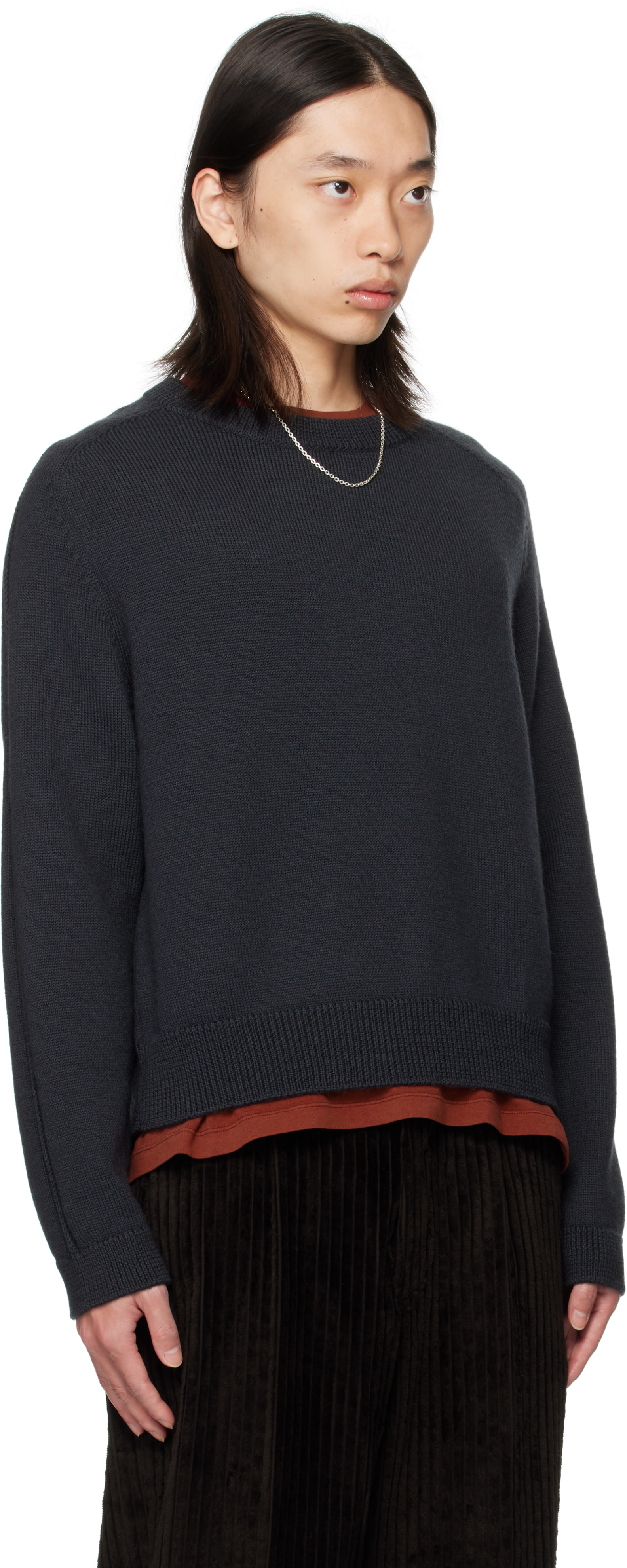 OUR LEGACY: Black True Roundneck Sweater | SSENSE