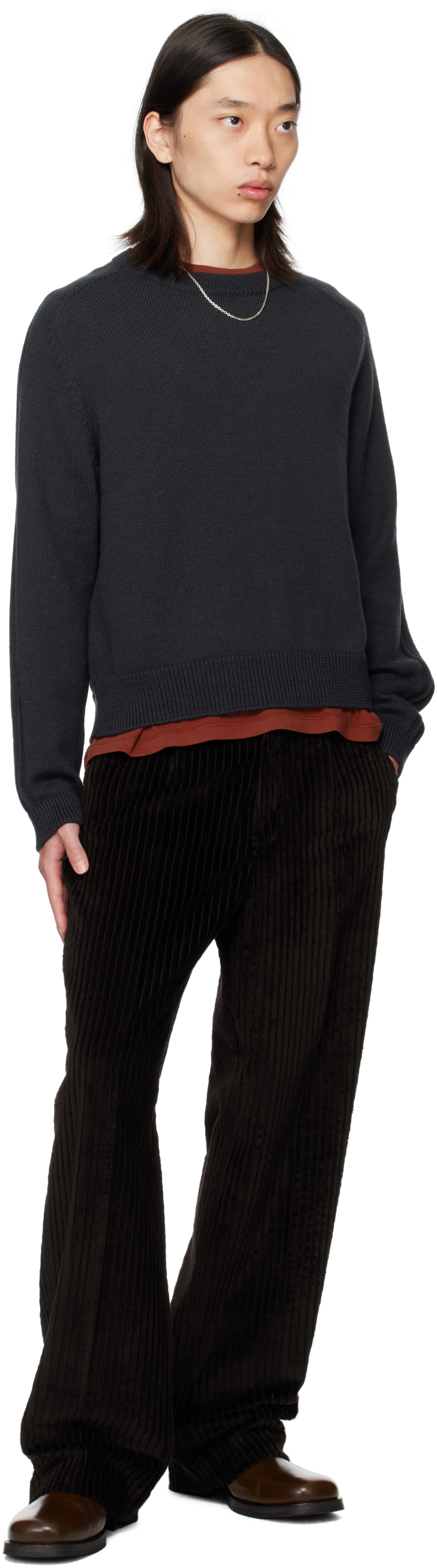OUR LEGACY: Black True Roundneck Sweater | SSENSE