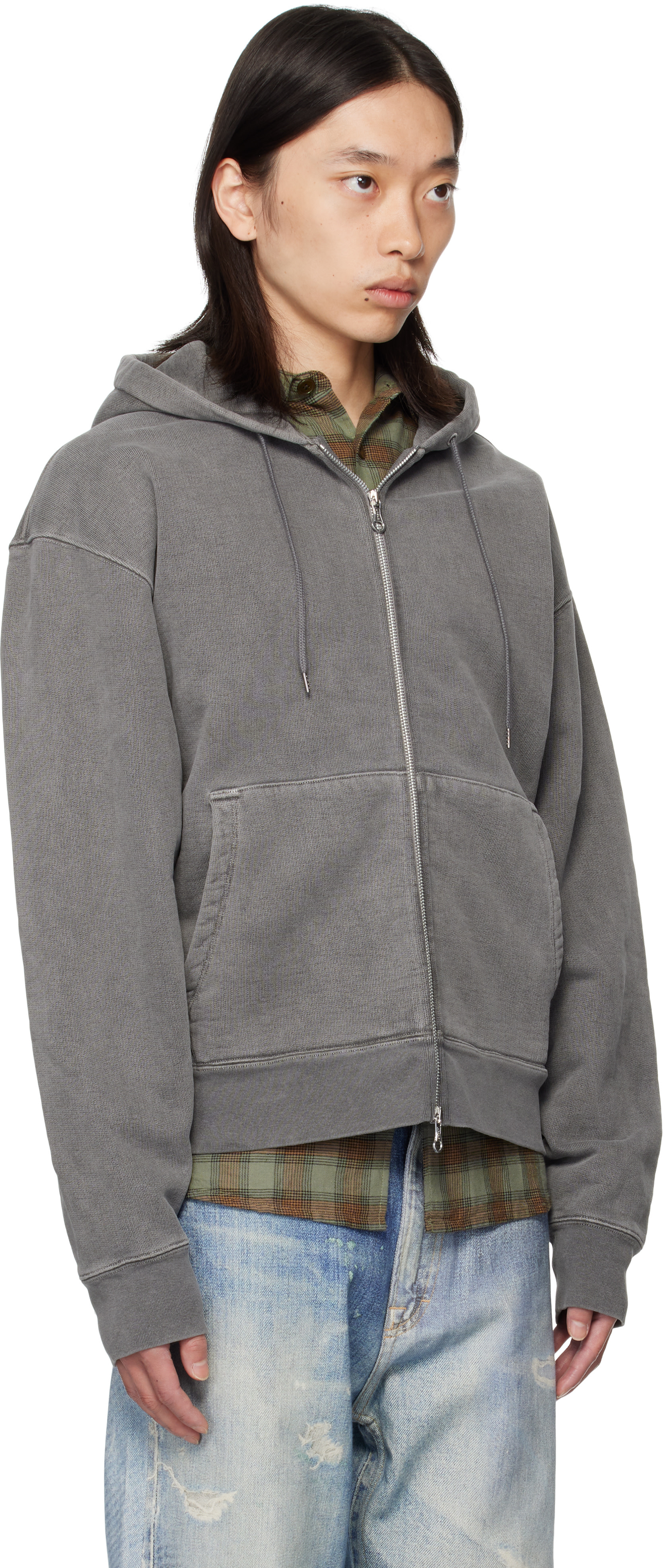 OUR LEGACY: Gray Rascal Hoodie | SSENSE OUR LEGACY: Gray Rascal Hoodie | SSENSE