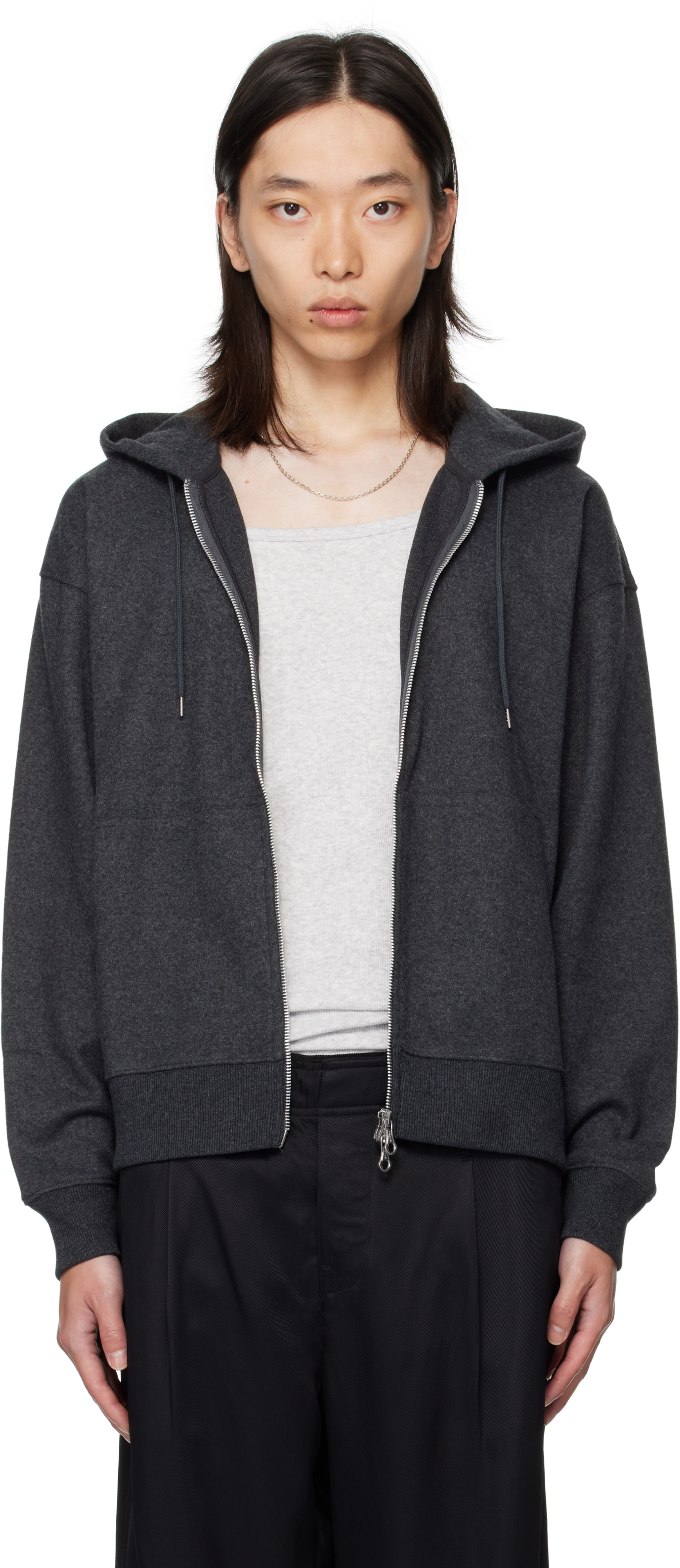 OUR LEGACY: Gray Rascal Hoodie | SSENSE