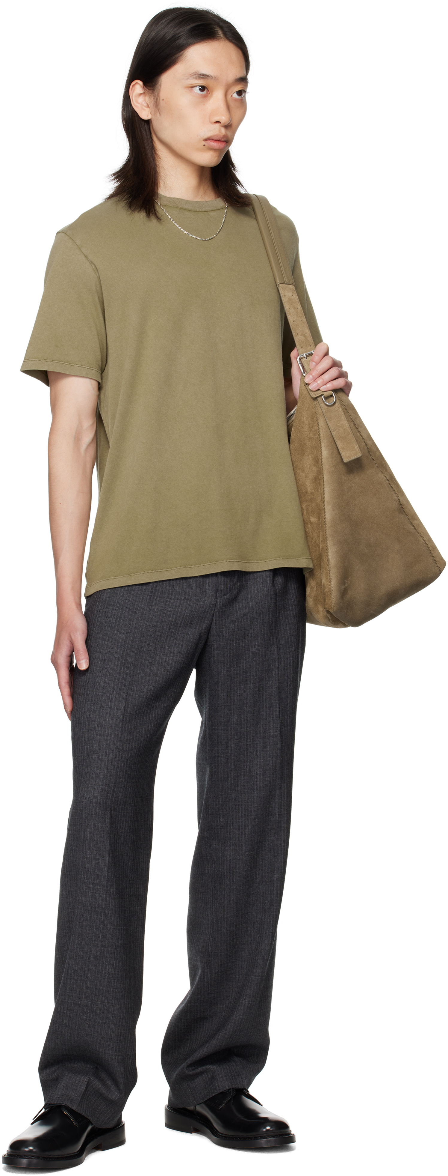 OUR LEGACY: Khaki Box T-shirt | SSENSE