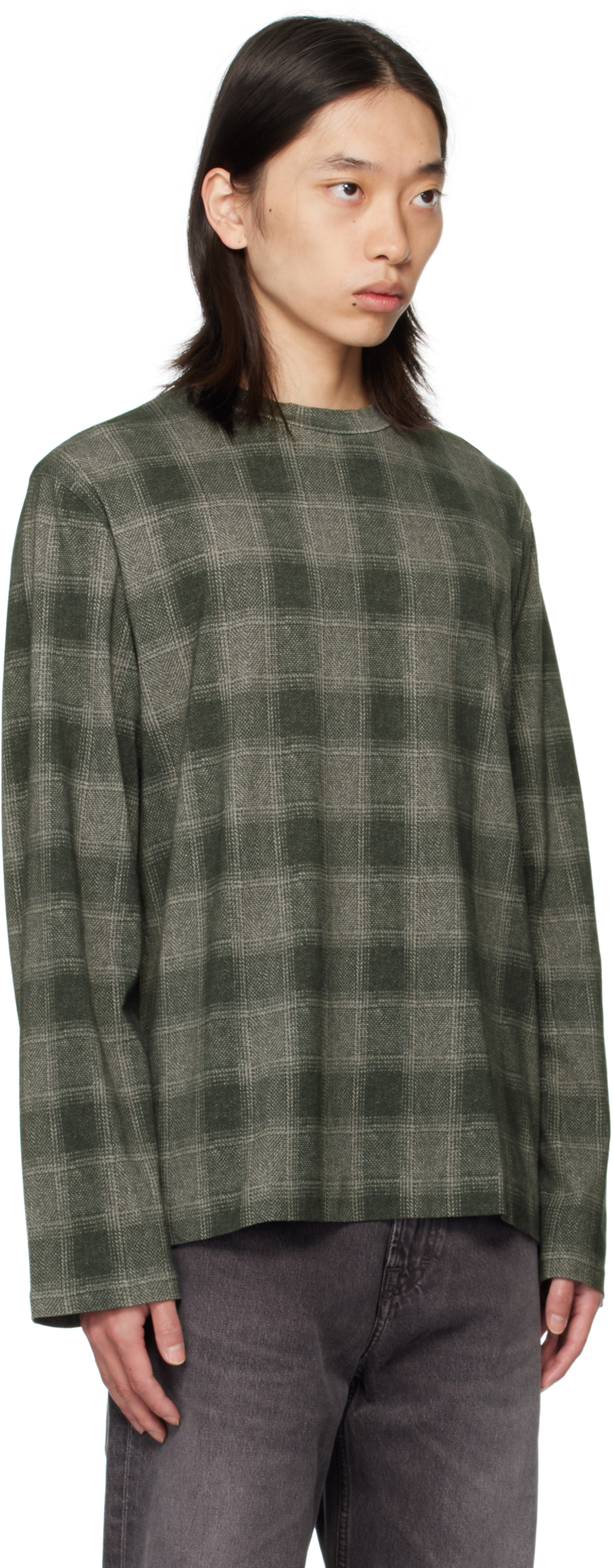 OUR LEGACY: Gray Box Longsleeve T-shirt | SSENSE