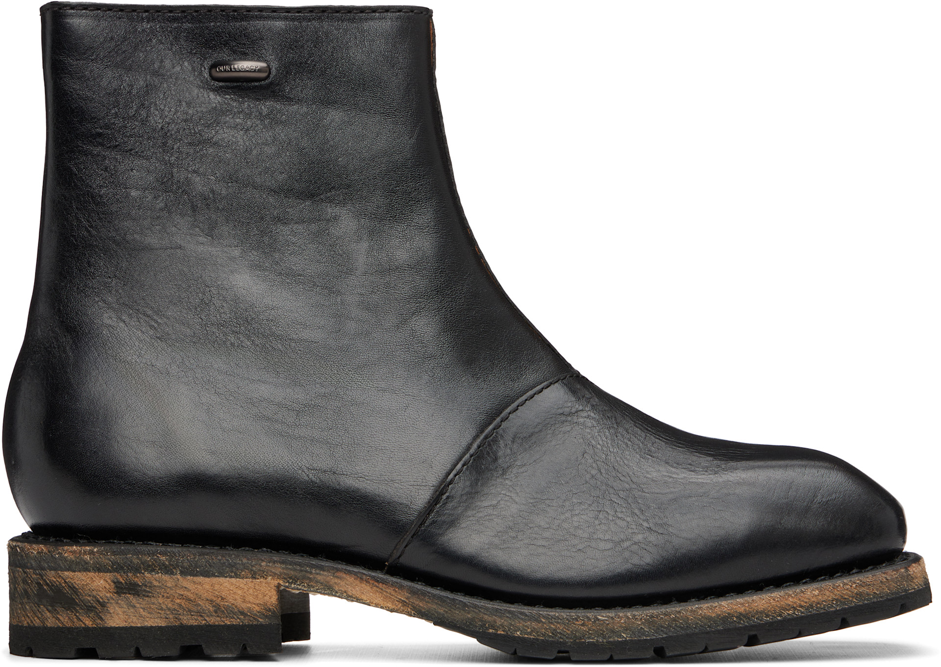 OUR LEGACY - Bottes Engine noires