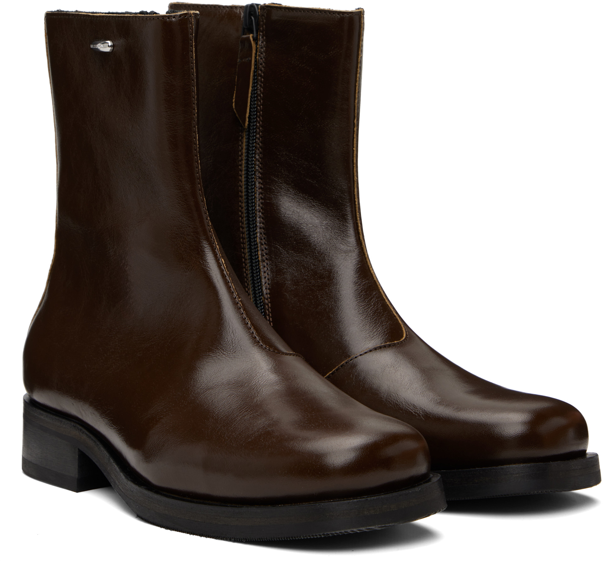 OUR LEGACY: Brown Camion Boots | SSENSE