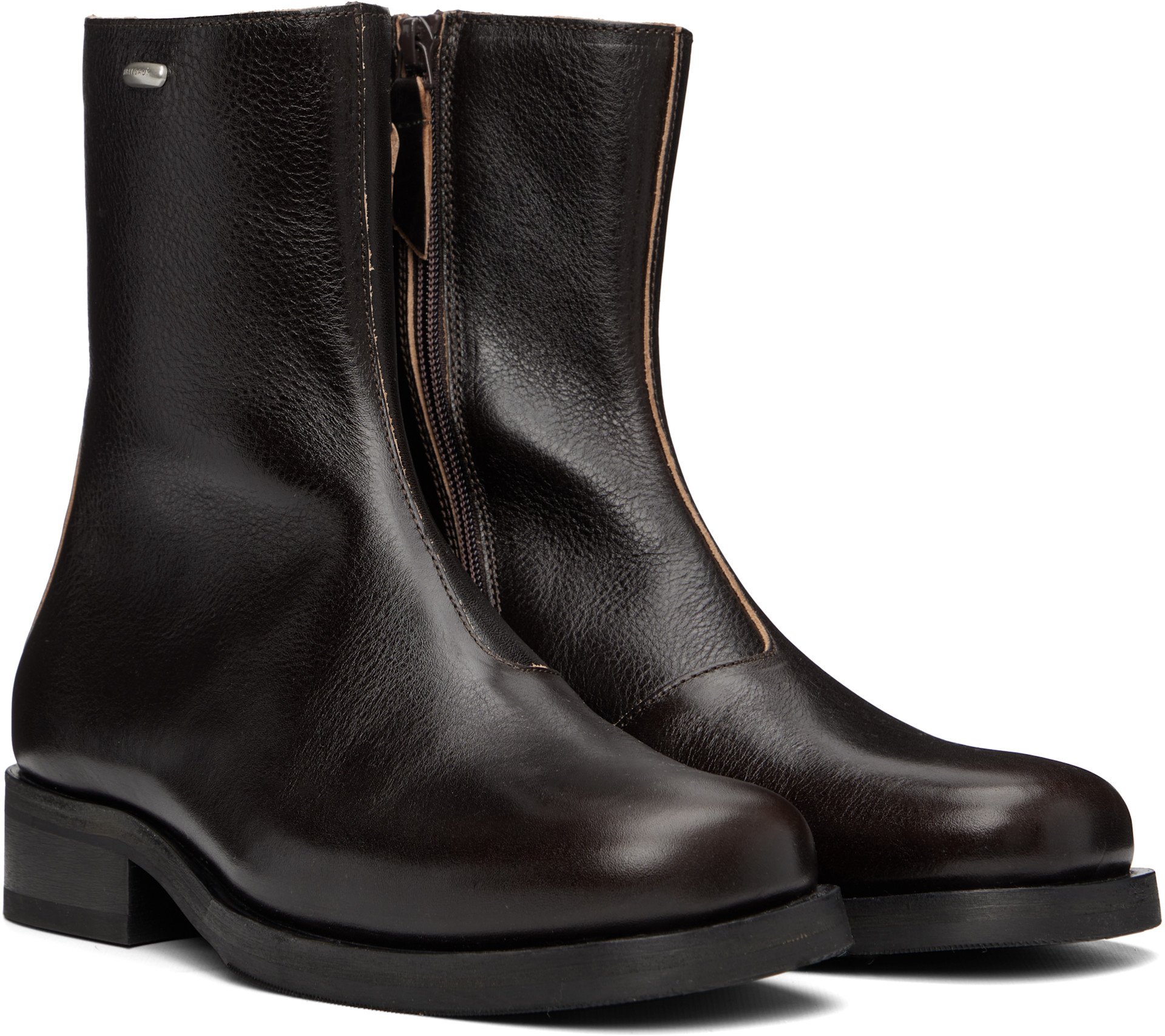 OUR LEGACY: Brown Camion Boots | SSENSE