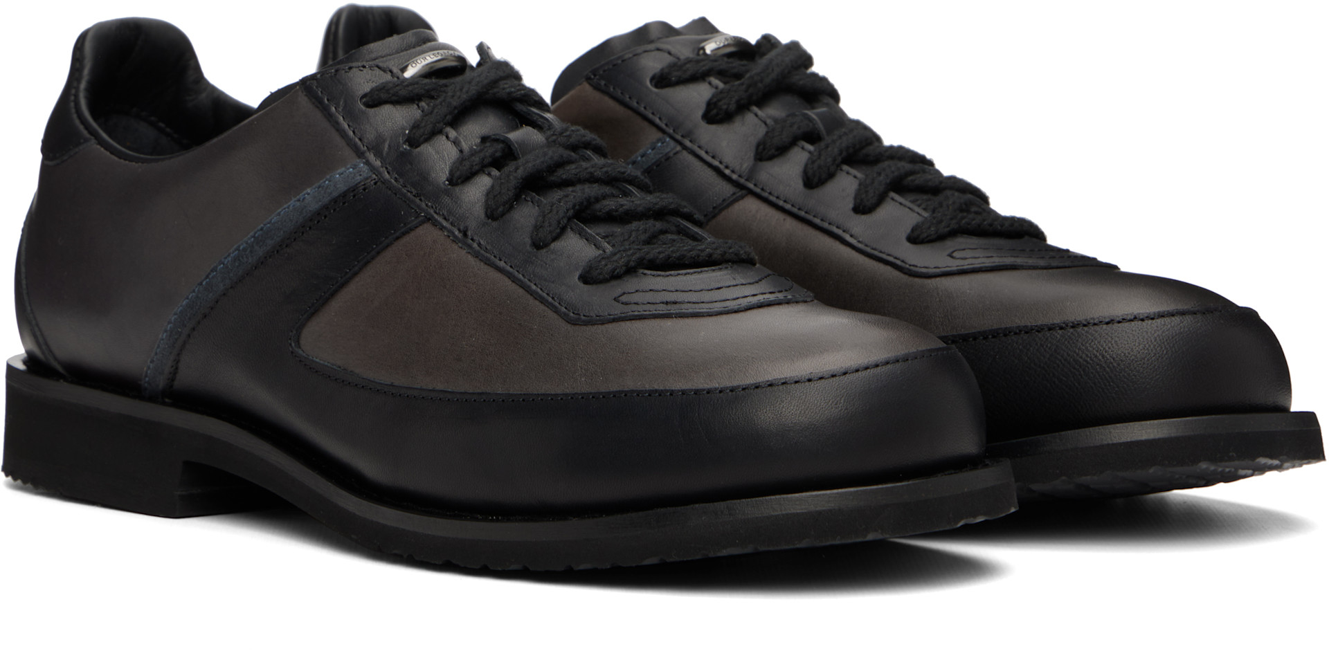 【日付変わるまで】OUR LEGACY TEN PIN SHOE OUR LEGACY: Brown & Black Ten Pin Sneakers | SSENSE