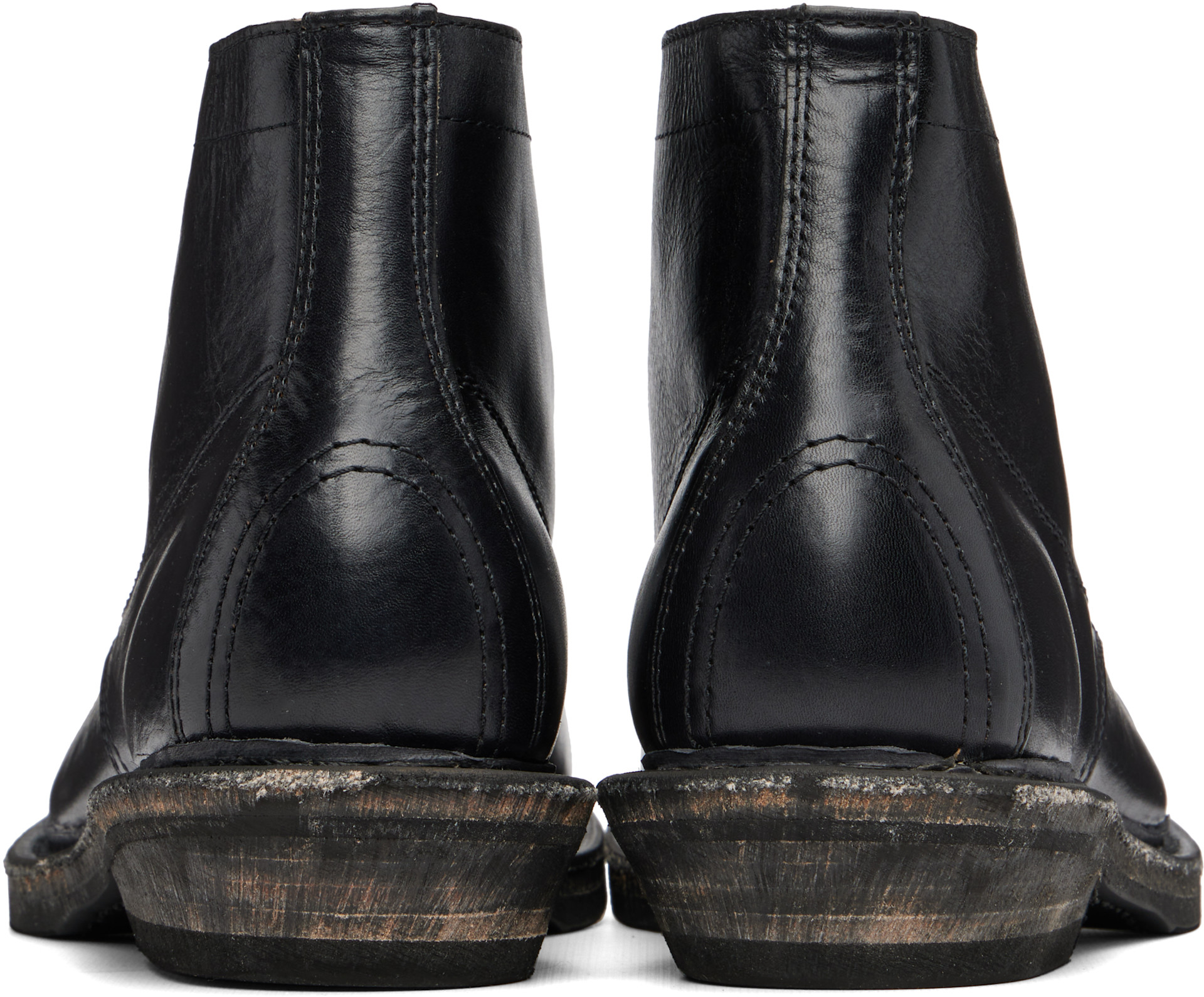 OUR LEGACY: Black Cortege Boots | SSENSE