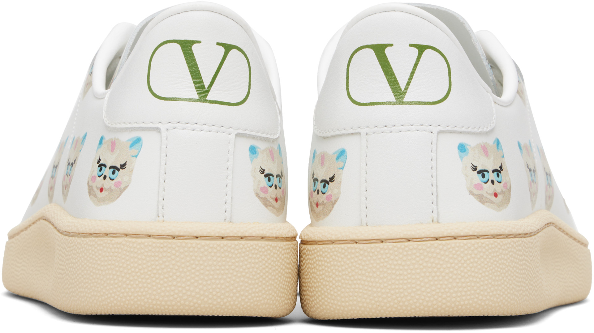 Valentino Garavani - Baskets Royco blanches