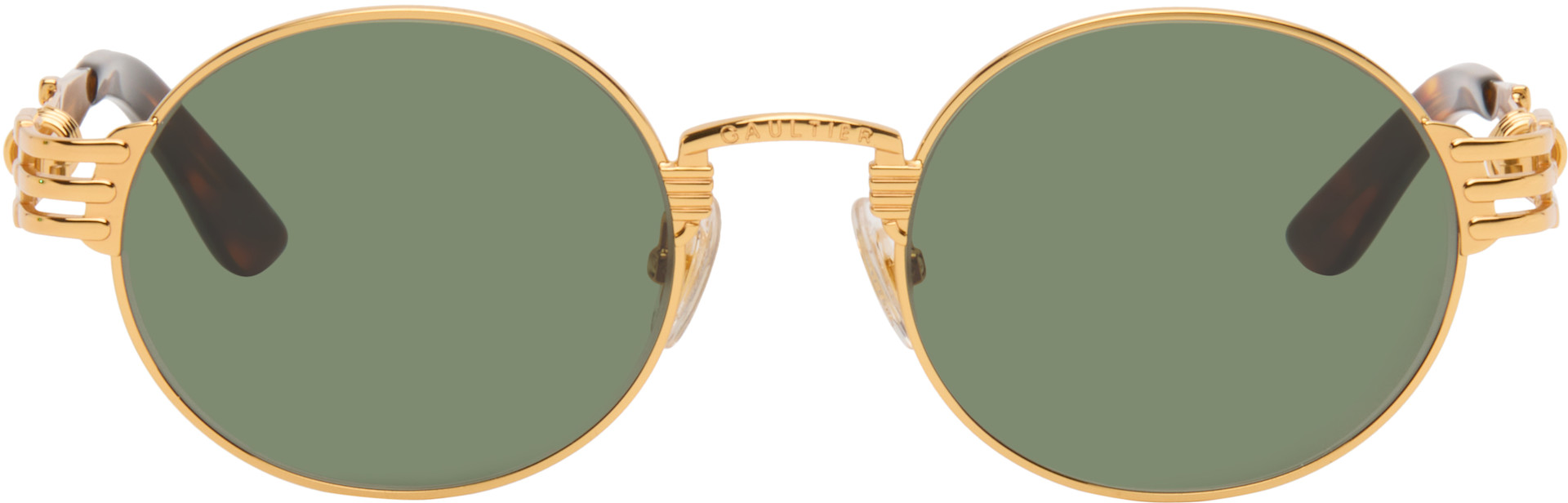Jean Paul Gaultier: 'The Gold 56-6106' サングラス | SSENSE 日本
