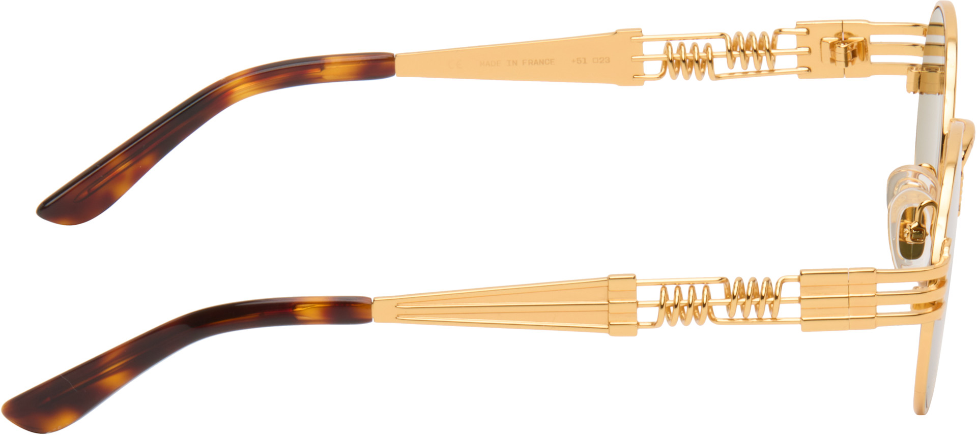 Jean Paul Gaultier: 'The Gold 56-6106' サングラス | SSENSE 日本