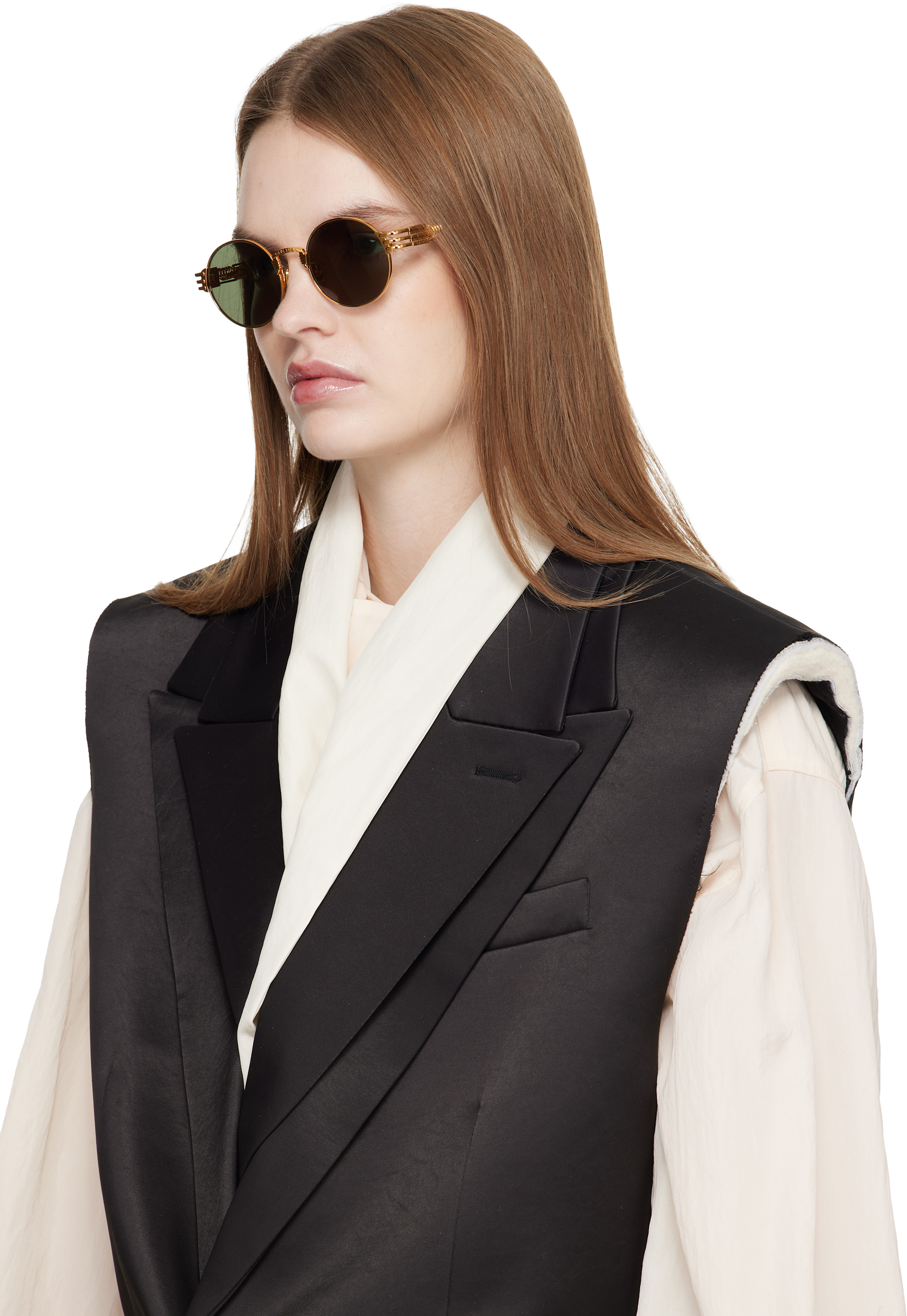 Jean Paul Gaultier: 'The Gold 56-6106' サングラス | SSENSE 日本