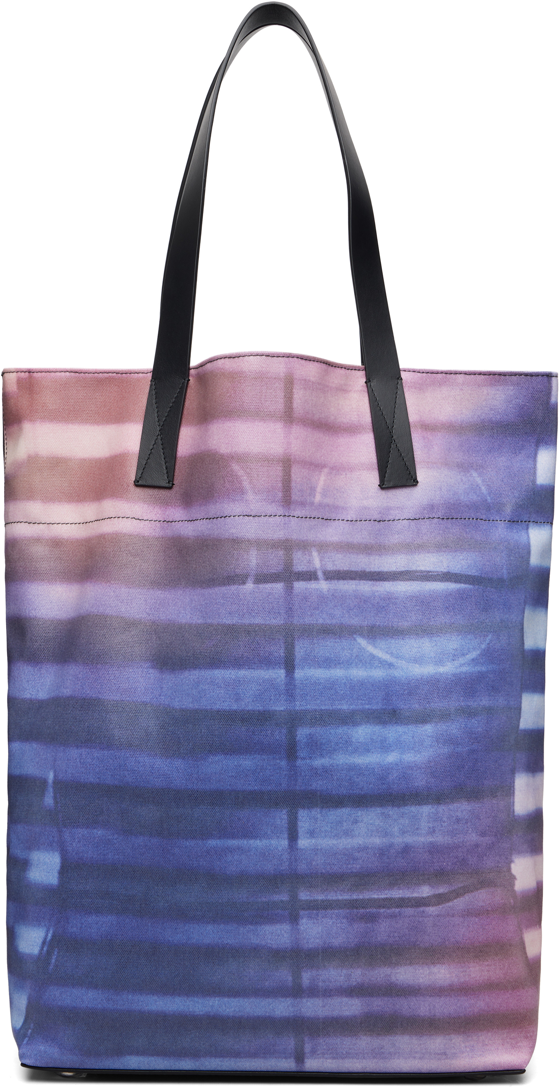 Jean Paul Gaultier: ブルー Printed Air コーティング キャンバス
