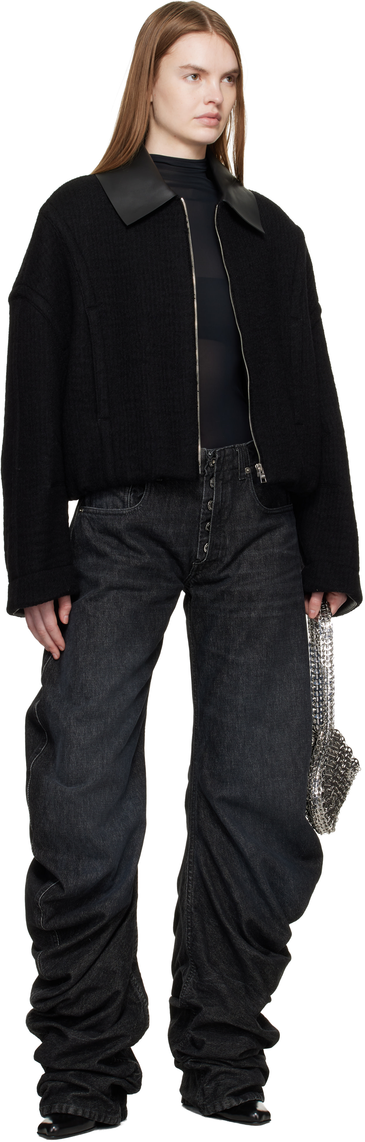 Jean Paul Gaultier ブラック タンクトップ Jean Paul Gaultier: Black 'The Garter Bra' Tank Top | SSENSE
