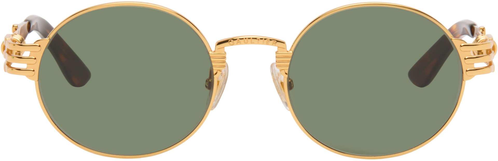 Jean Paul Gaultier: 'The Gold 56-6106' Sunglasses | SSENSE